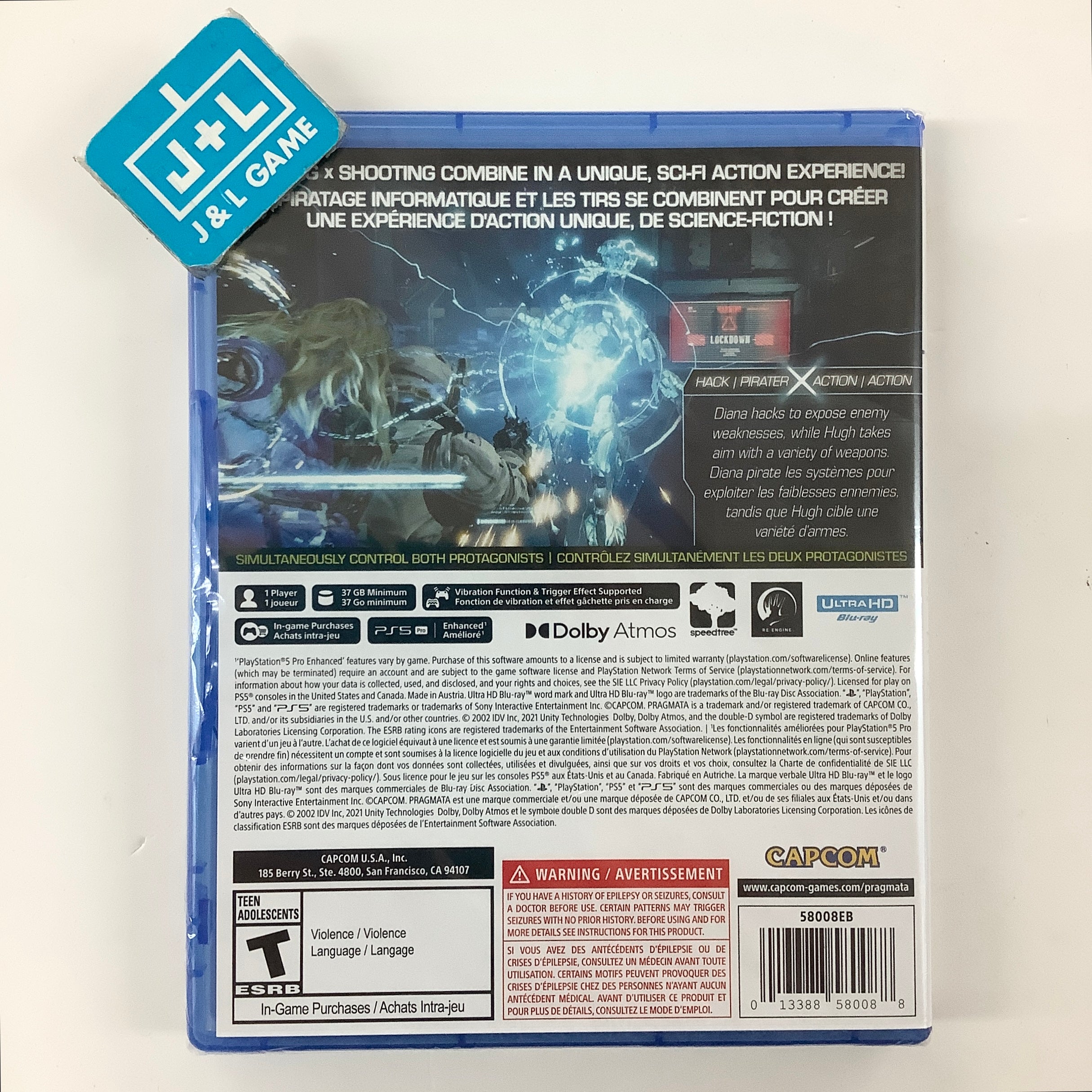 PRAGMATA - (PS5) PlayStation 5 Video Games Capcom