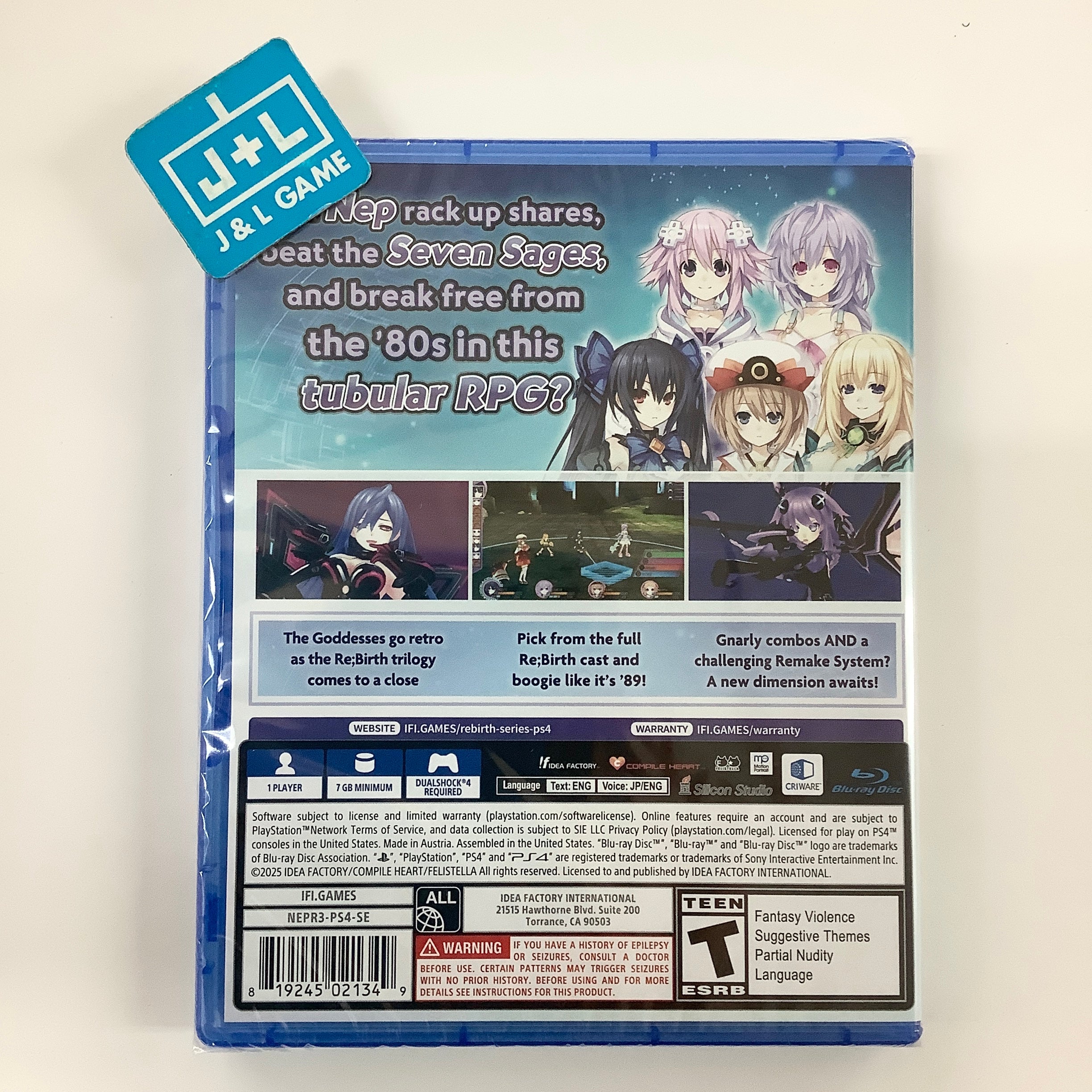 Hyperdimension Neptunia Re;Birth3: V Generation - (PS4) PlayStation 4