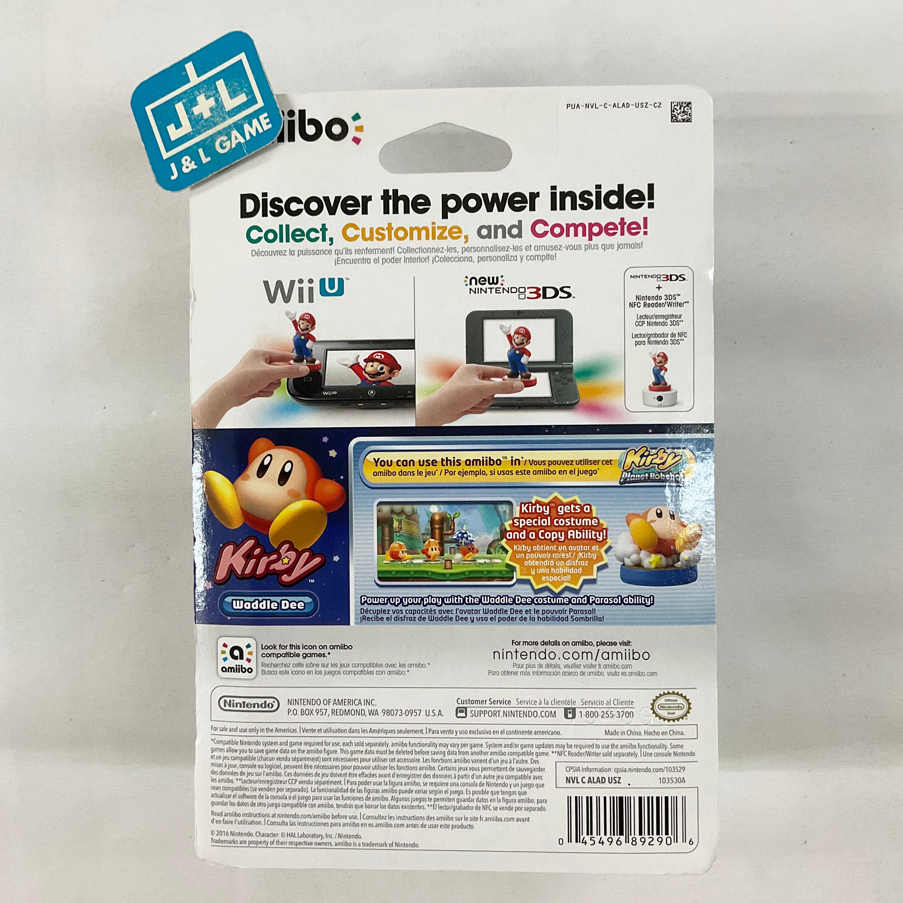 Waddle Dee (Kirby series) - Nintendo 3DS Amiibo Amiibo Nintendo   