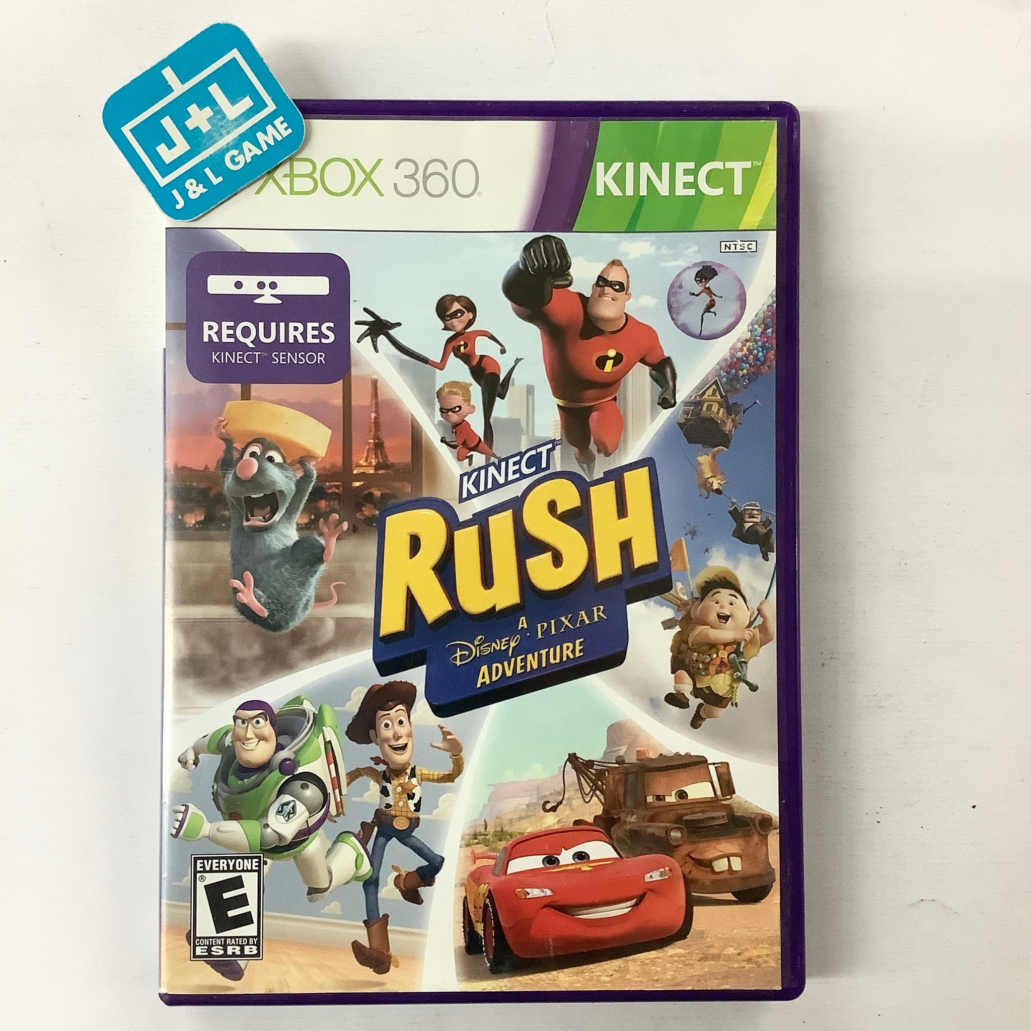Kinect Rush: A Disney-Pixar Adventure (Kinect Required) - Xbox 360 [Pre-Owned] Video Games Microsoft Game Studios   
