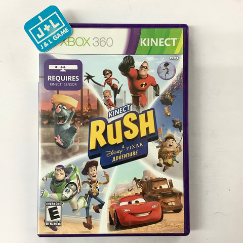 Kinect Rush: A Disney-Pixar Adventure (Kinect Required) - Xbox 360 [Pre-Owned] Video Games Microsoft Game Studios   