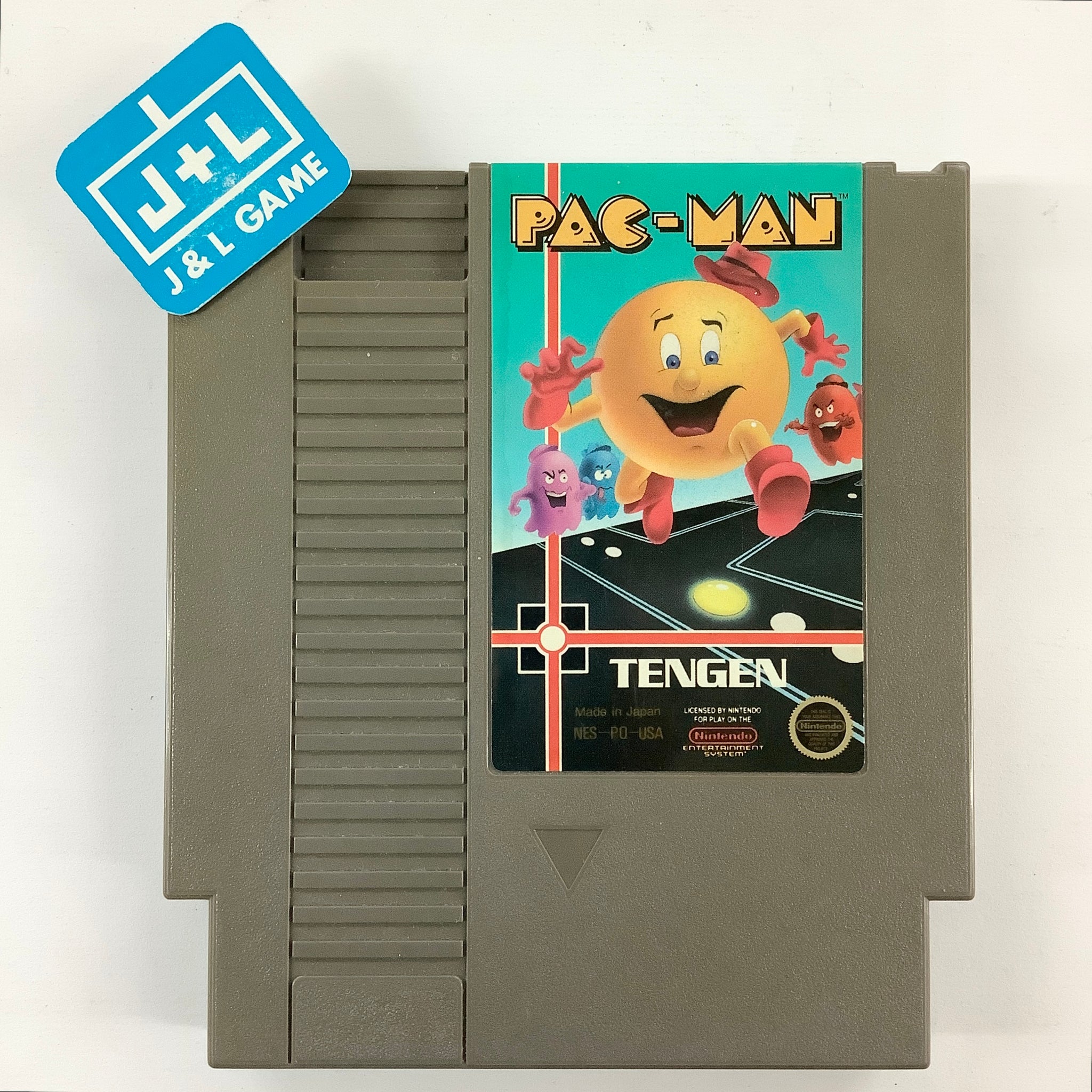 Pac-Man (Tengen) - (NES) Nintendo Entertainment System [Pre-Owned] Video Games Tengen   