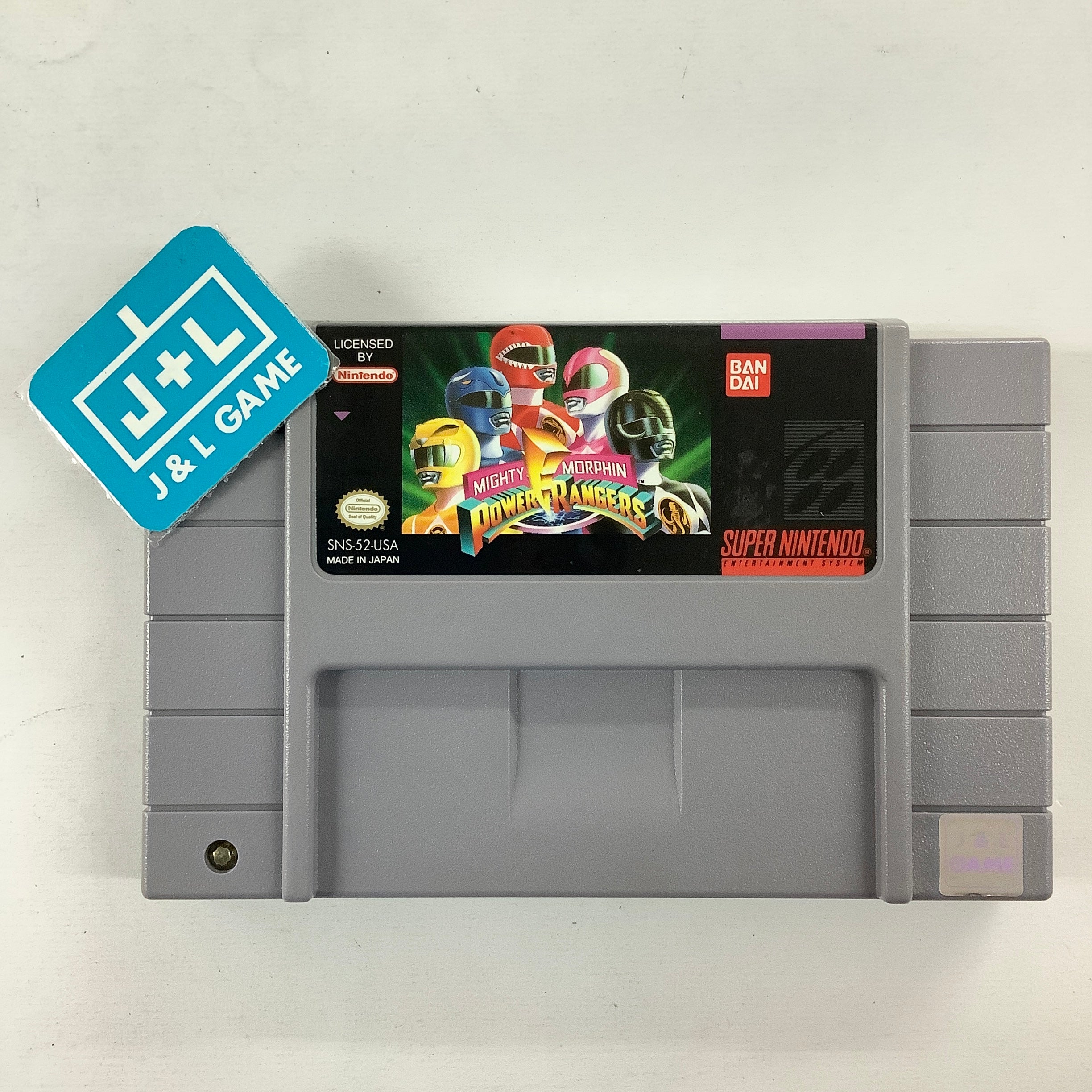 Mighty Morphin Power Rangers - (SNES) Super Nintendo [Pre-Owned]