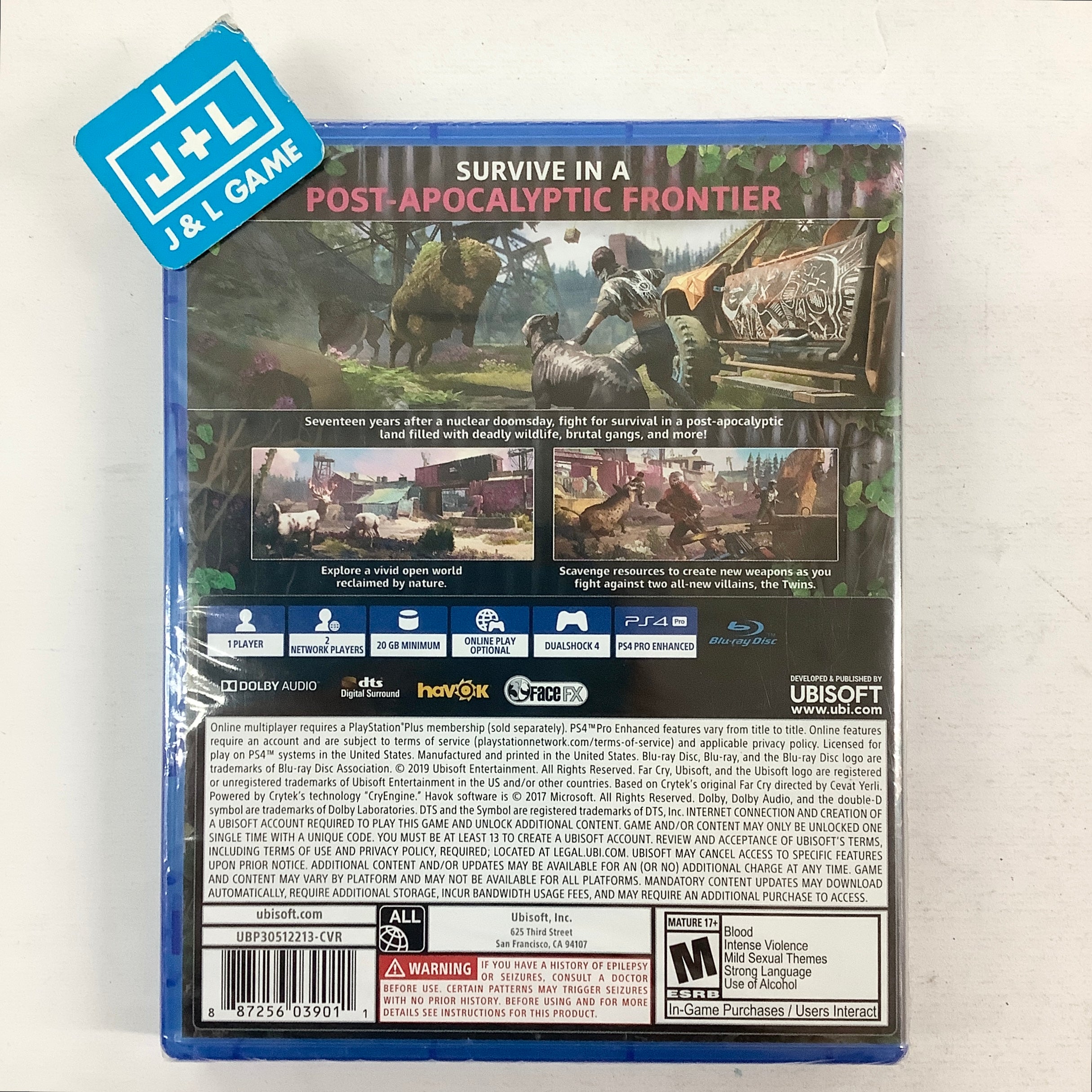 Far Cry New Dawn - (PS4) PlayStation 4 Video Games Ubisoft