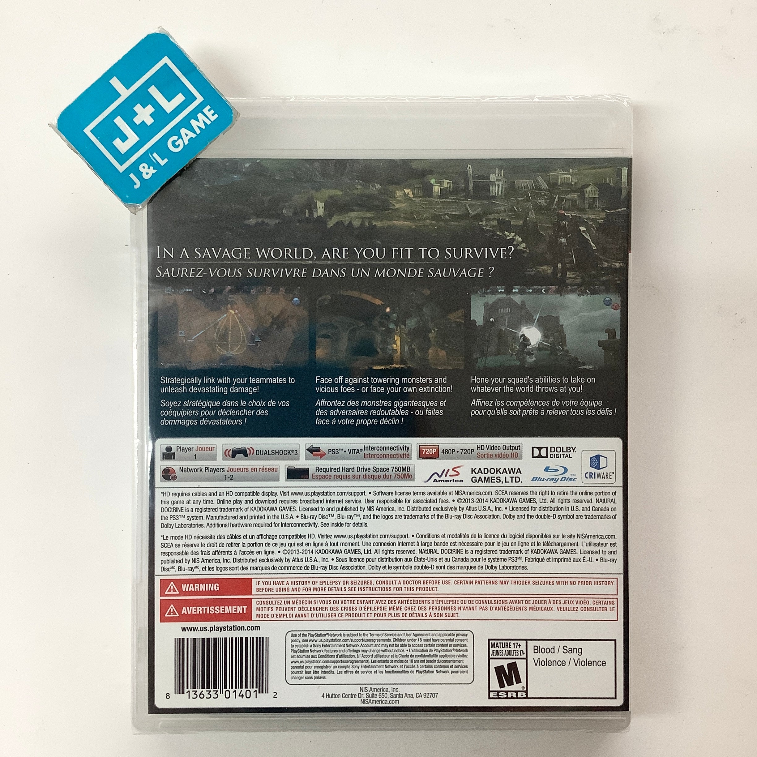 Natural Doctrine - (PS3) PlayStation 3 Video Games NIS America