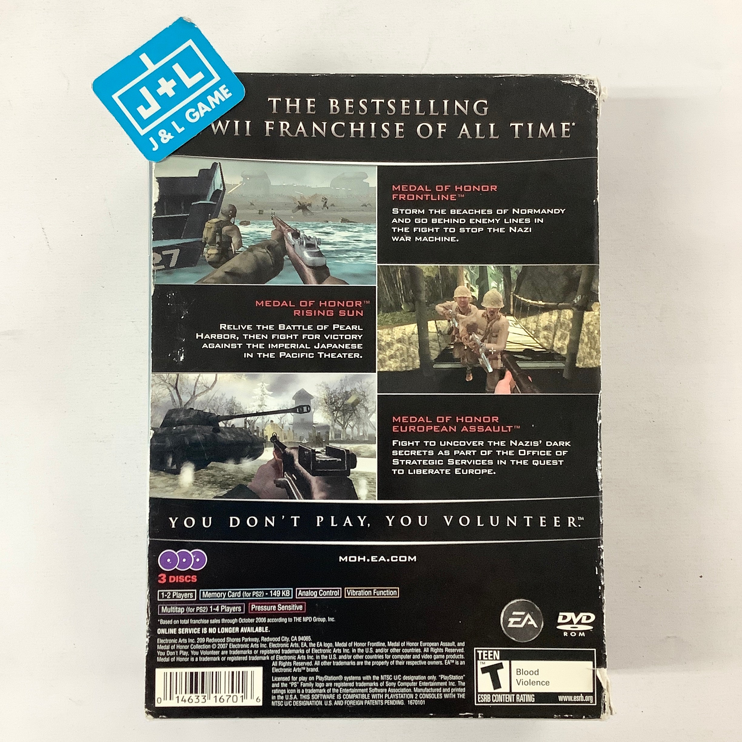Medal of Honor Collection - (PS2) PlayStation 2 [Pre-Owned] Video Games EA Games