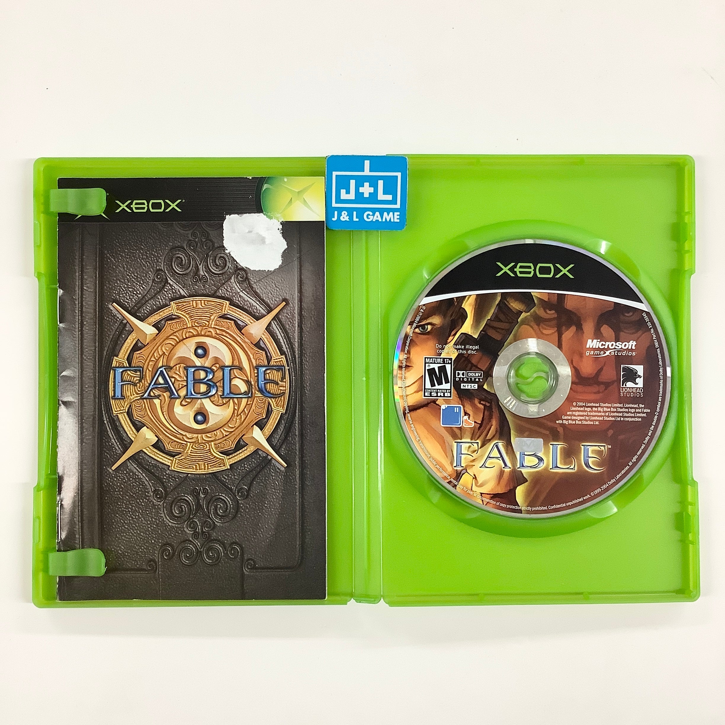 Fable - (XB) Xbox [Pre-Owned] Video Games Microsoft Game Studios