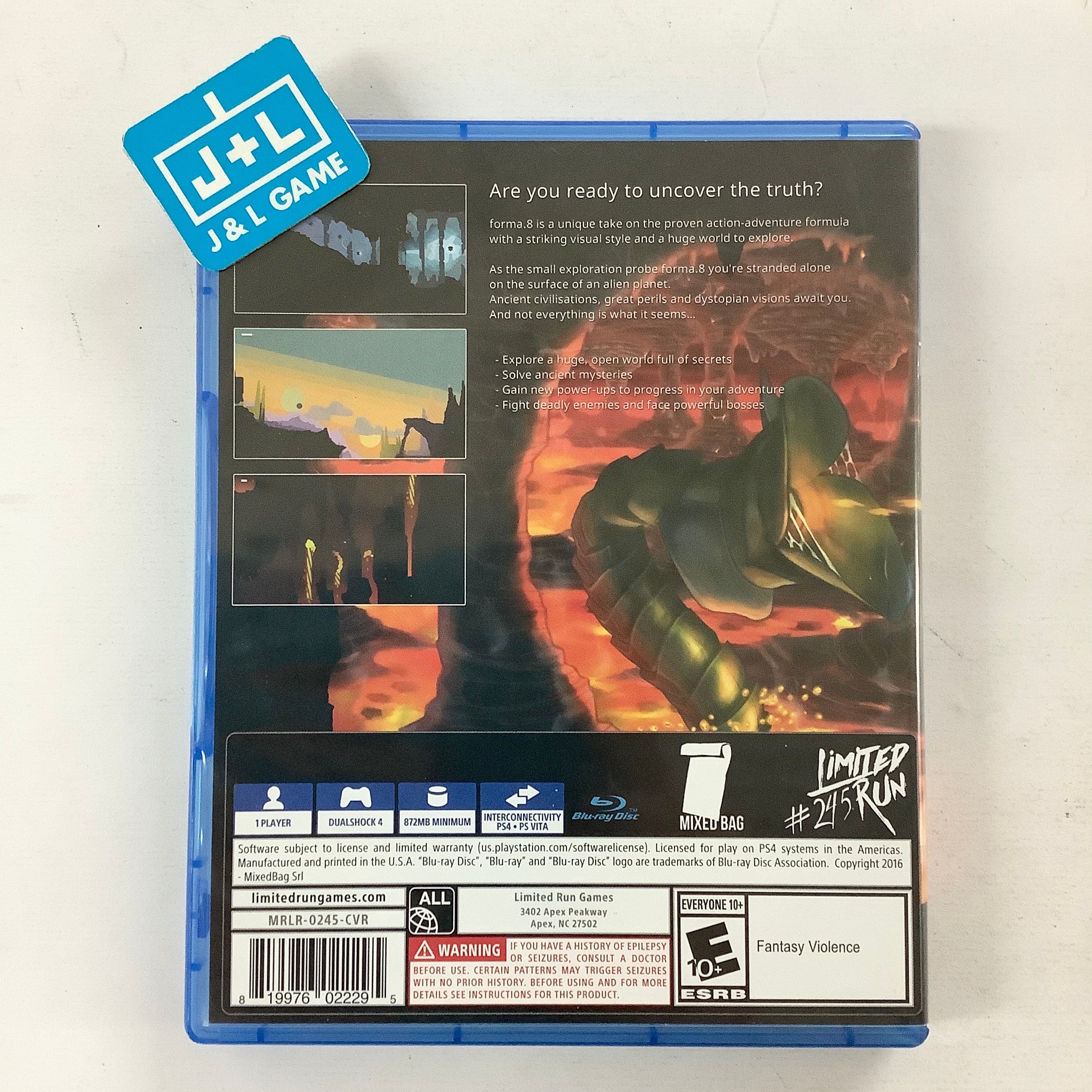 Forma.8 (Limited Run #245) - (PS4) PlayStation 4 | J&L Game