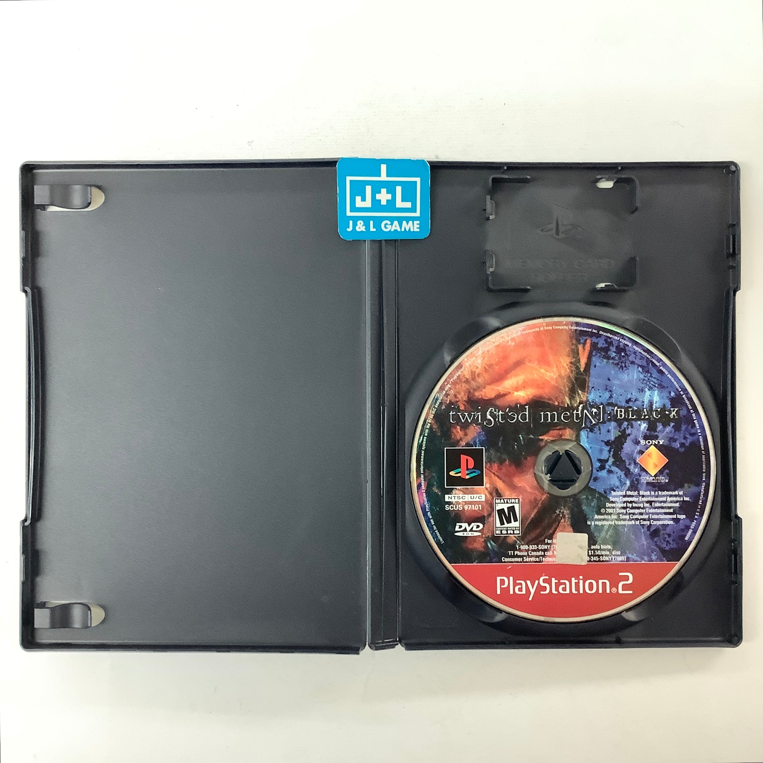 Twisted Metal: Black (Greatest Hits) - (PS2) PlayStation 2 [Pre-Owned] Video Games SCEA   