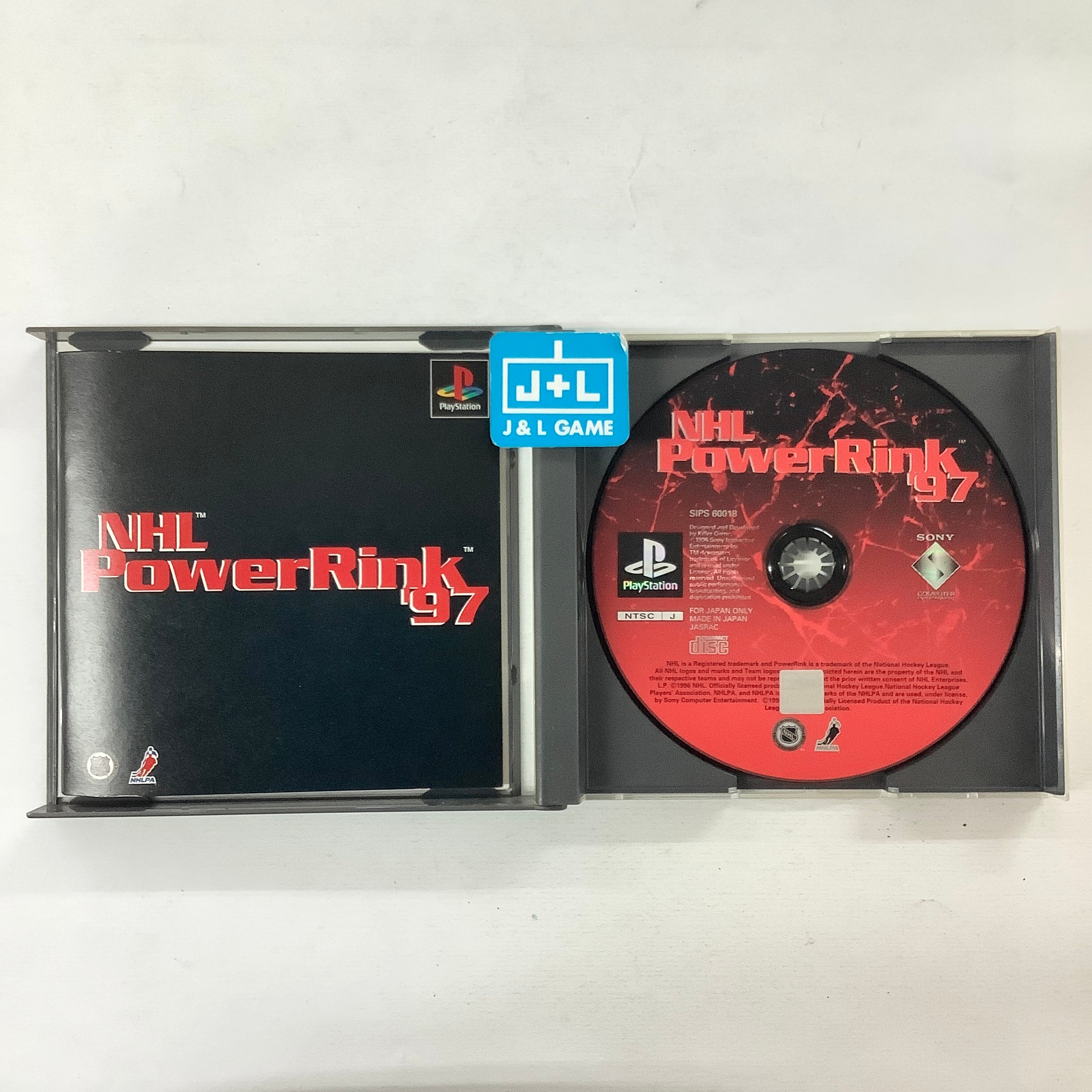 NHL PowerRink '97 - (PS1) PlayStation 1 [Pre-Owned] (Japanese Import) Video Games SCEI