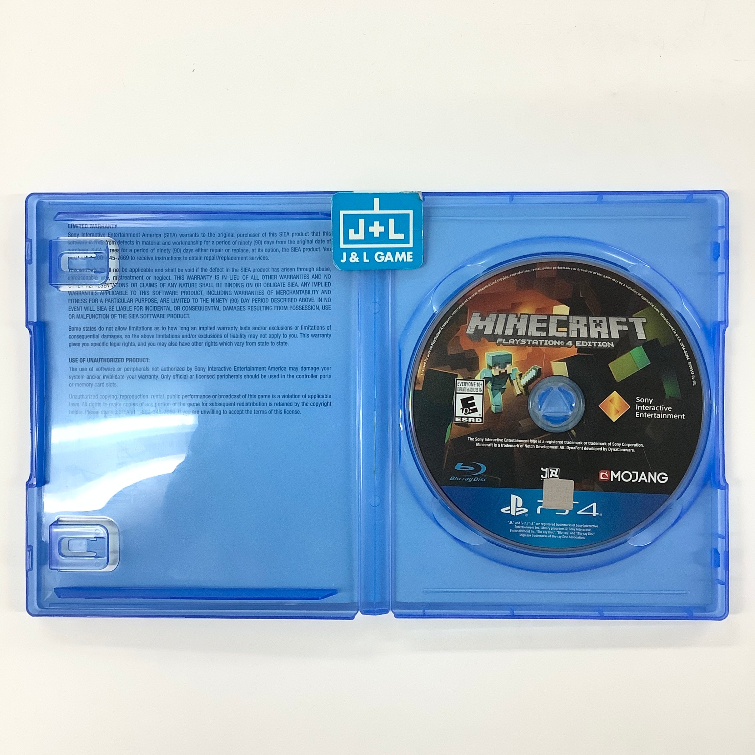 Minecraft (PlayStation 4 Edition) - (PS4) PlayStation 4 [Pre-Owned