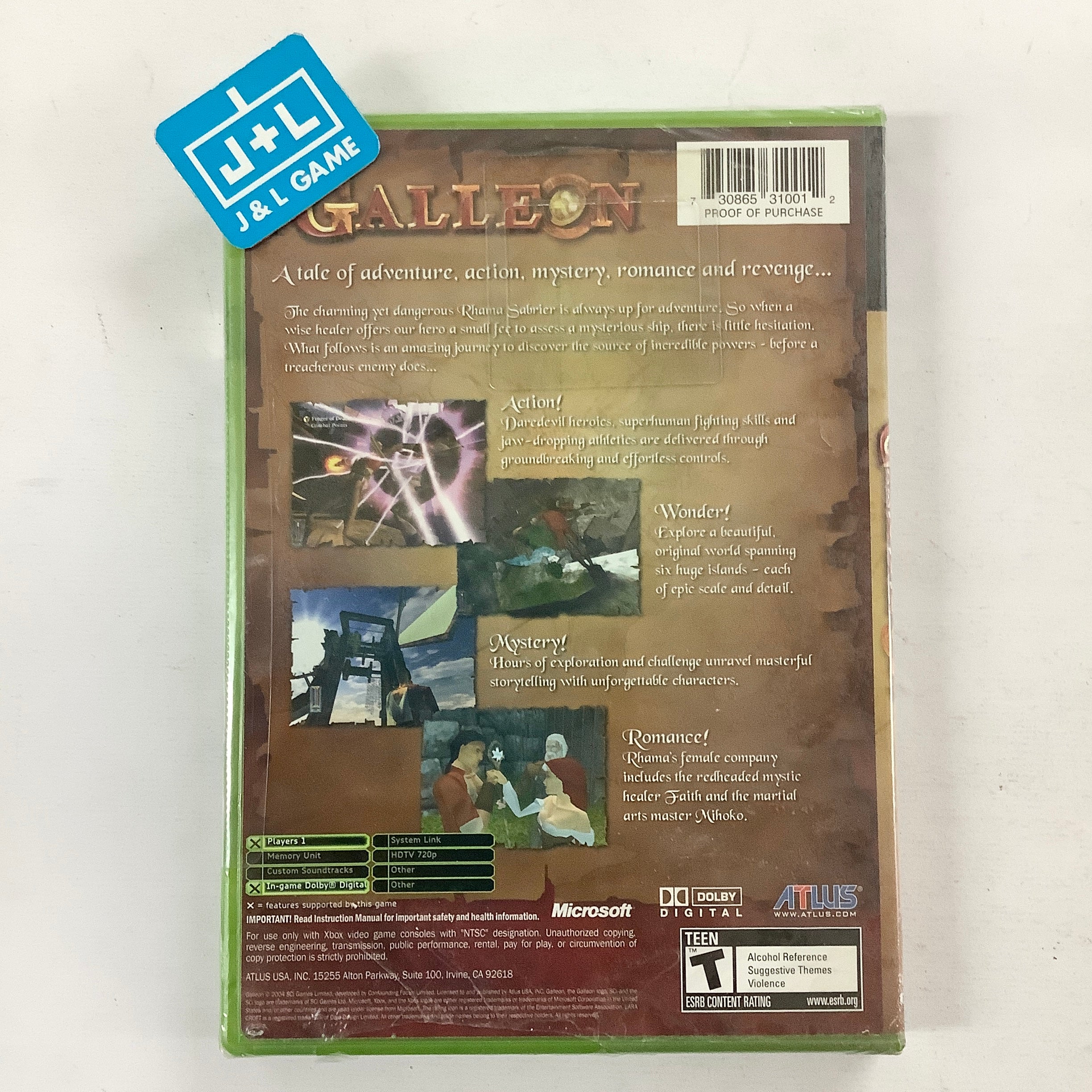 Galleon - (XB) Xbox | J&L Game