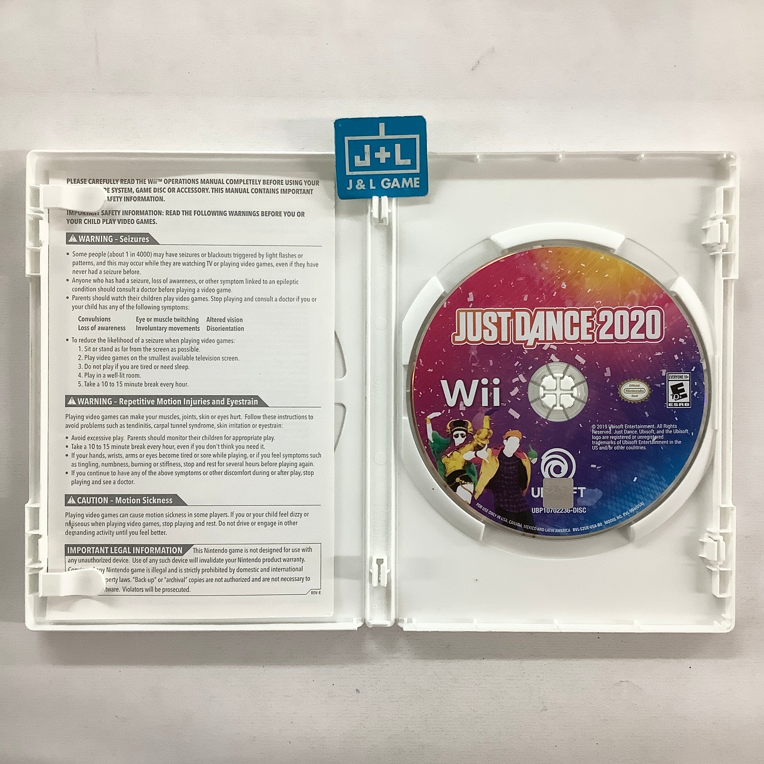 Just Dance 2020 - Nintendo Wii [Pre-Owned] Video Games Ubisoft