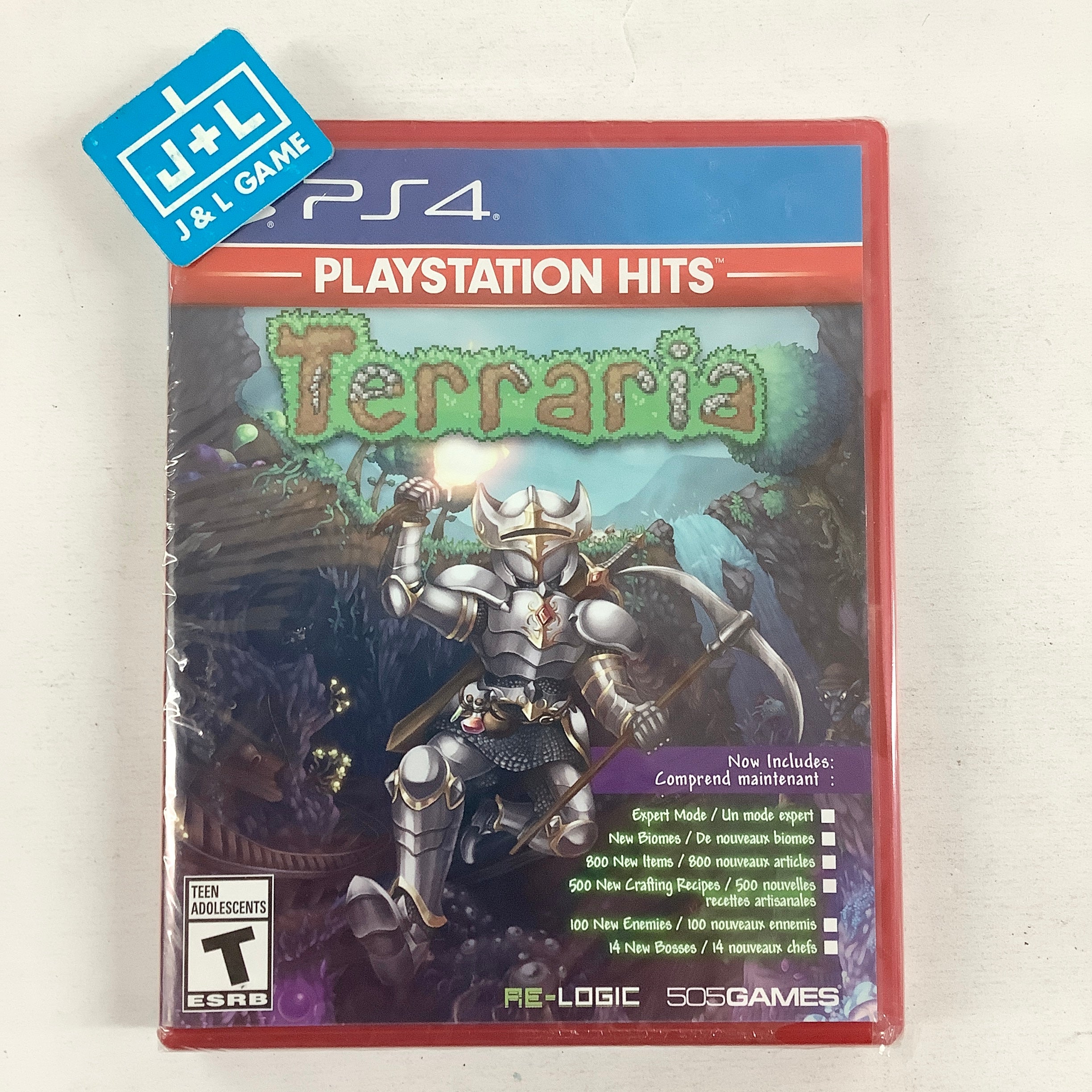 Terraria (PlayStation Hits) - (PS4) PlayStation 4 Video Games 505 Games