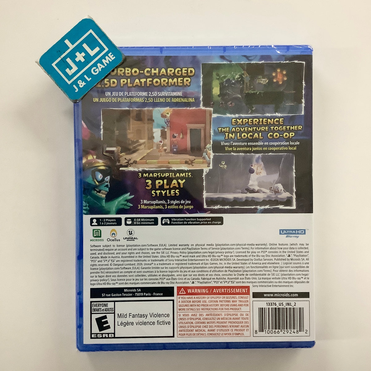 Marsupilami 2: Salsa Palombia - (PS5) PlayStation 5 Video Games Microids