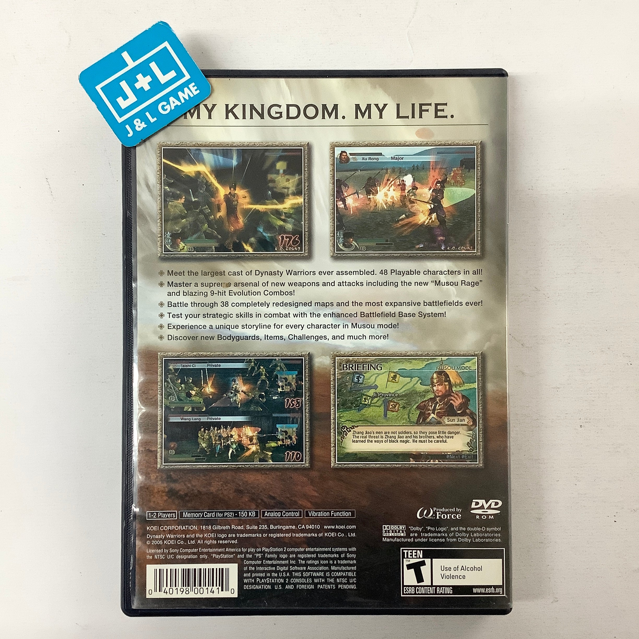 Dynasty Warriors 5 - (PS2) PlayStation 2 [Pre-Owned] Video Games Koei   