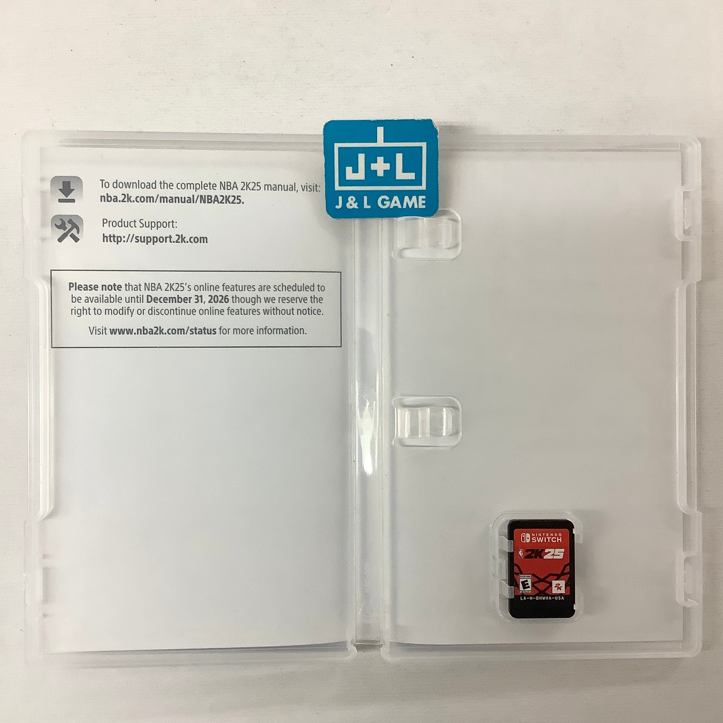 NBA 2K25 - (NSW) Nintendo Switch [Pre-Owned] Video Games 2K Games   