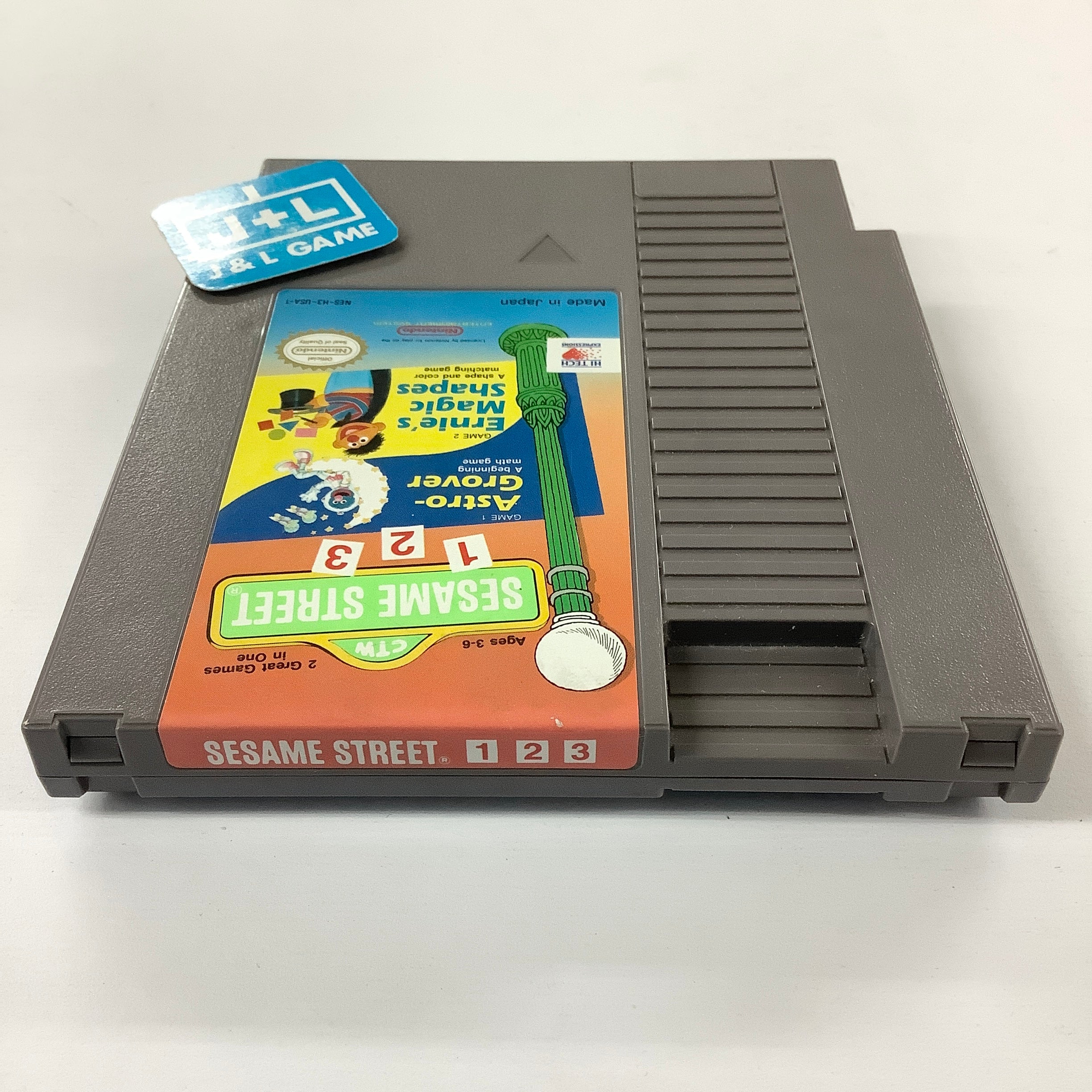 Sesame Street: 123 - (NES) Nintendo Entertainment System [Pre-Owned] Video Games Hi Tech Expressions   
