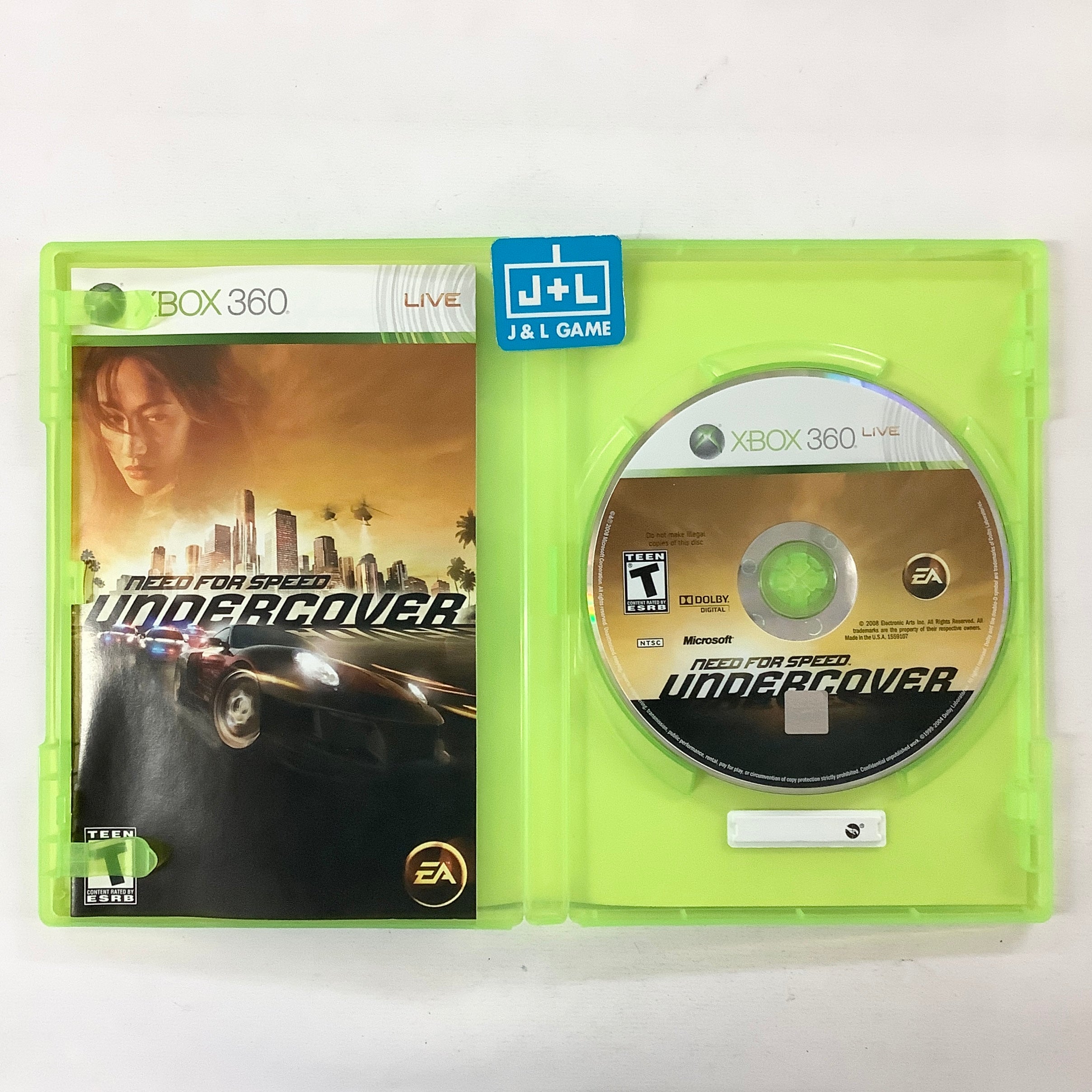 Need for Speed Undercover - Xbox 360 [Pre-Owned] | J&L Game