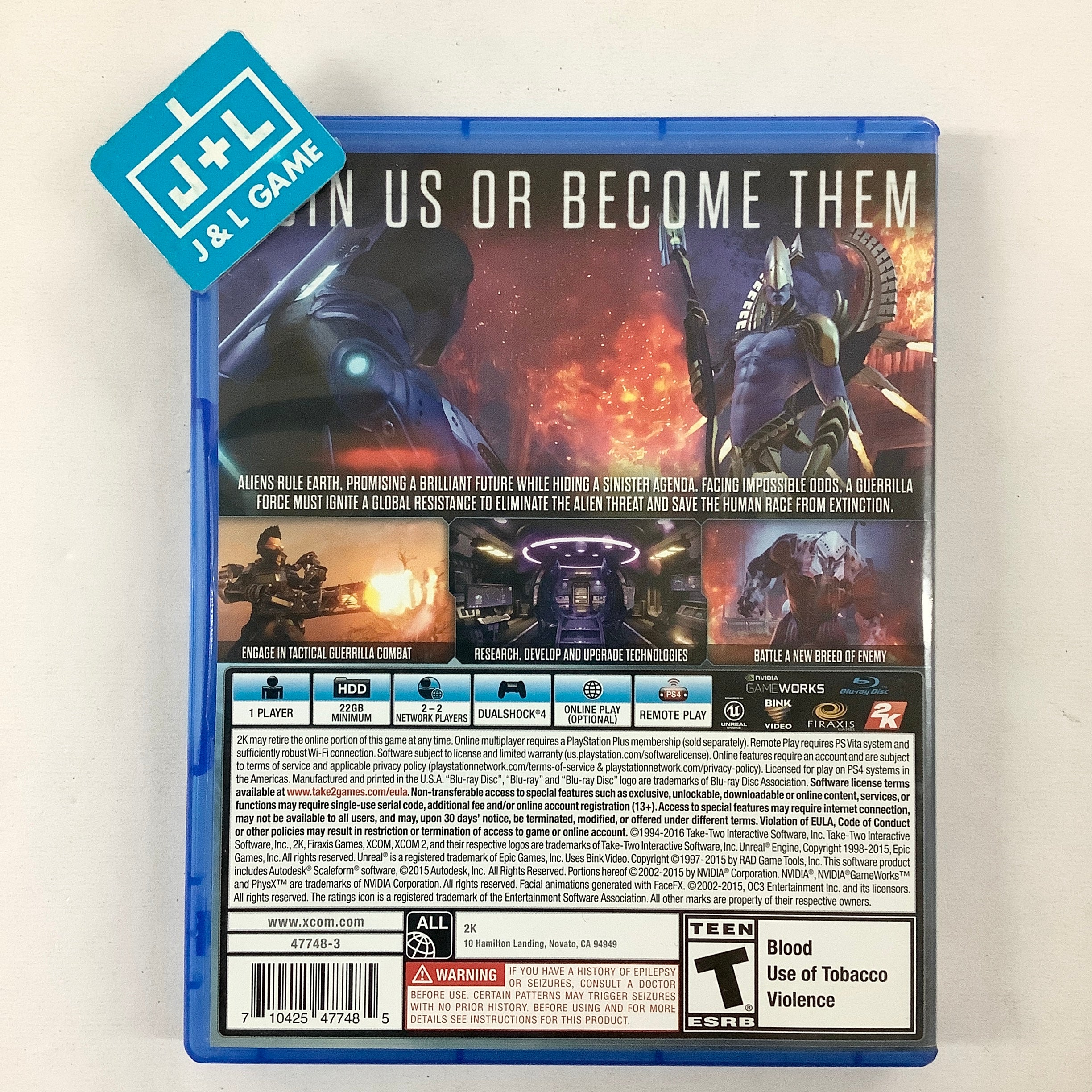 XCOM 2 - (PS4) PlayStation 4 [Pre-Owned] Video Games 2K Games