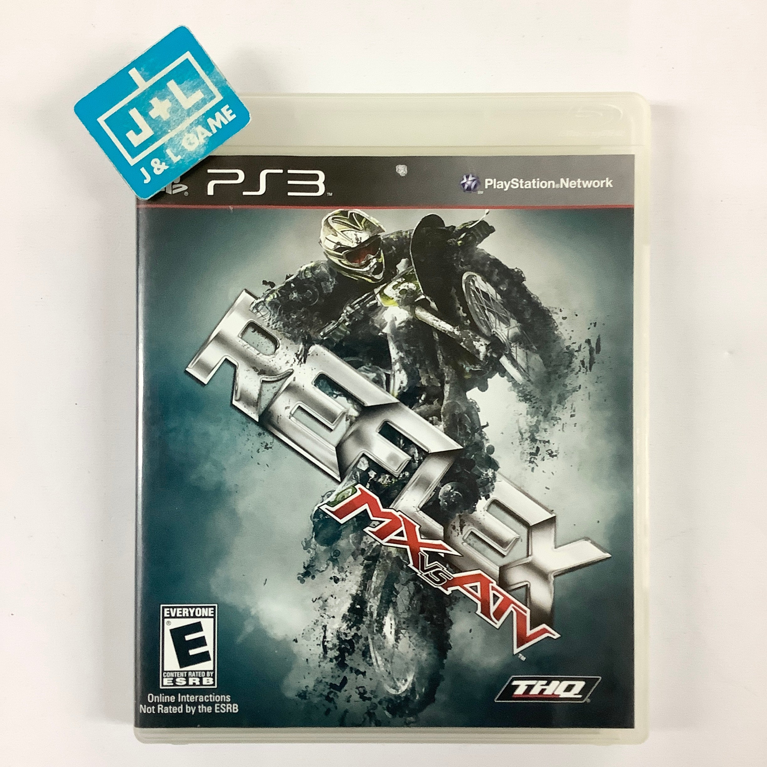 Jeu Reflex MX Vs ATV – PS3 – Avec Notice – Bon État