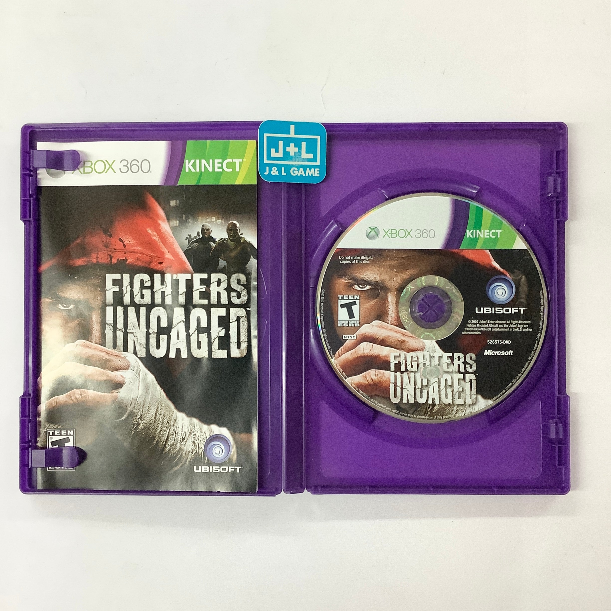 Fighters Uncaged (Kinect Required) - Xbox 360 [Pre-Owned] Video Games Ubisoft   
