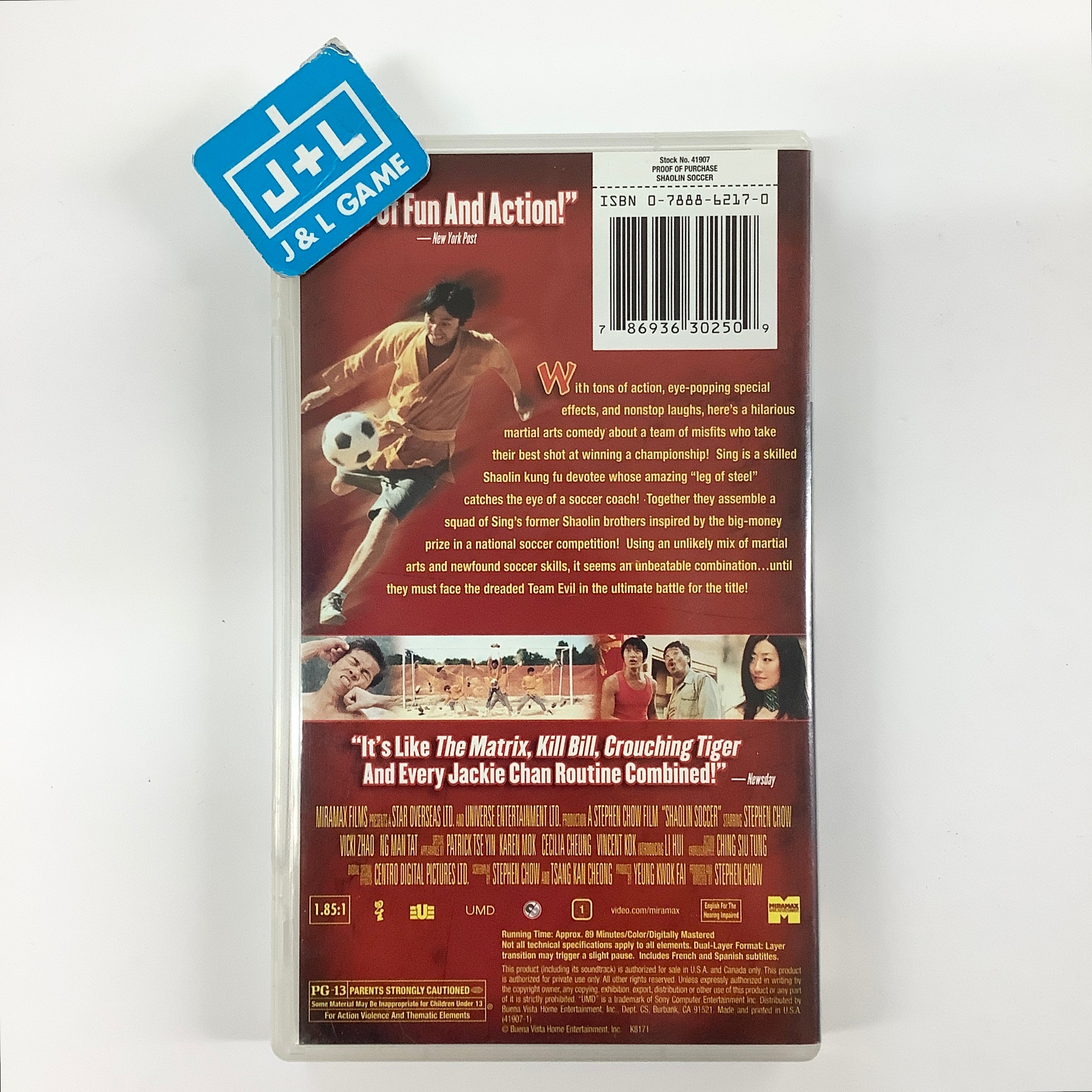 Shaolin Soccer - PSP UMD Video [Pre-Owned] Home Sony Pictures