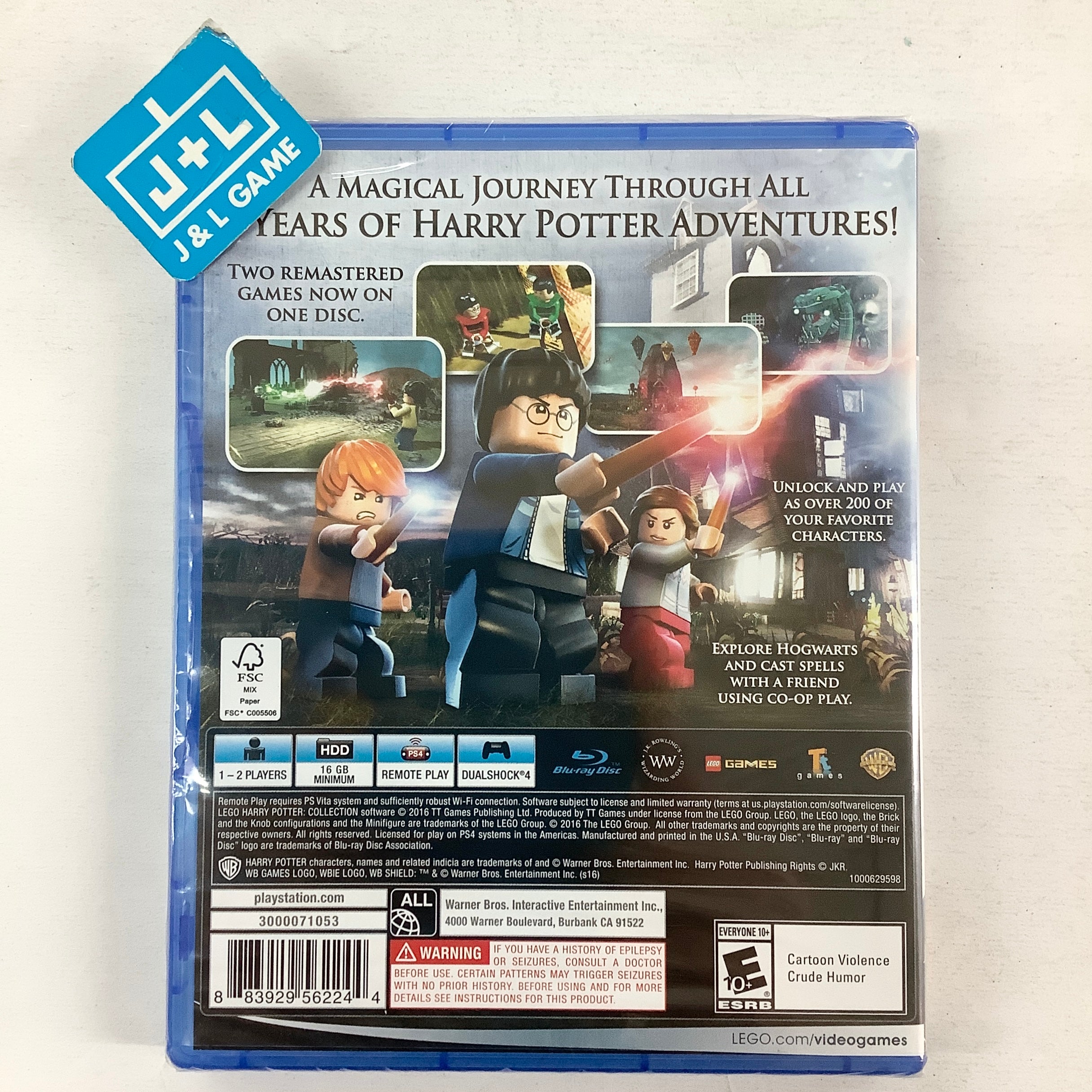LEGO Harry Potter Collection - (PS4) PlayStation 4 Video Games WB Games