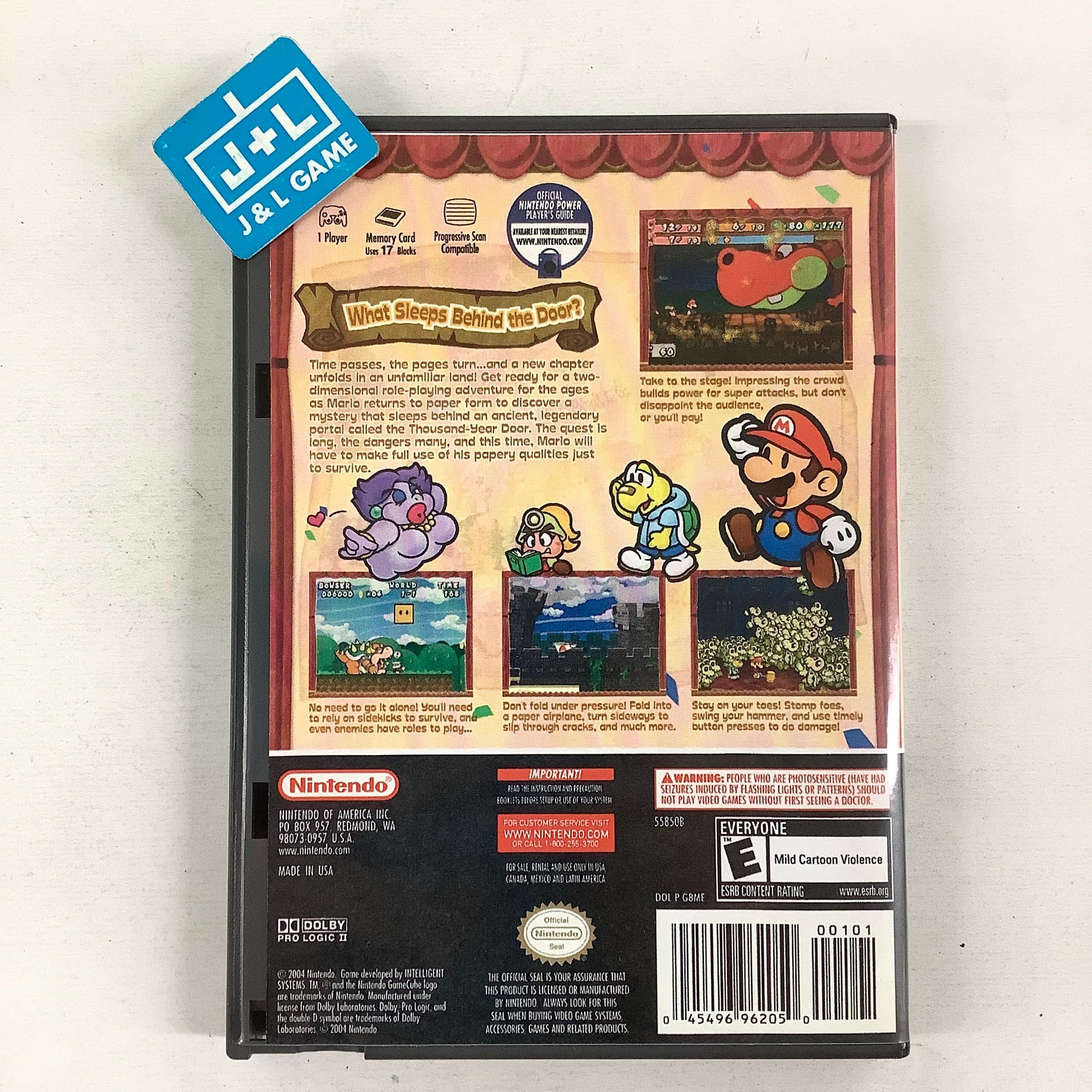 Paper Mario: The Thousand-Year Door - (GC) GameCube [Pre-Owned] Video Games Nintendo