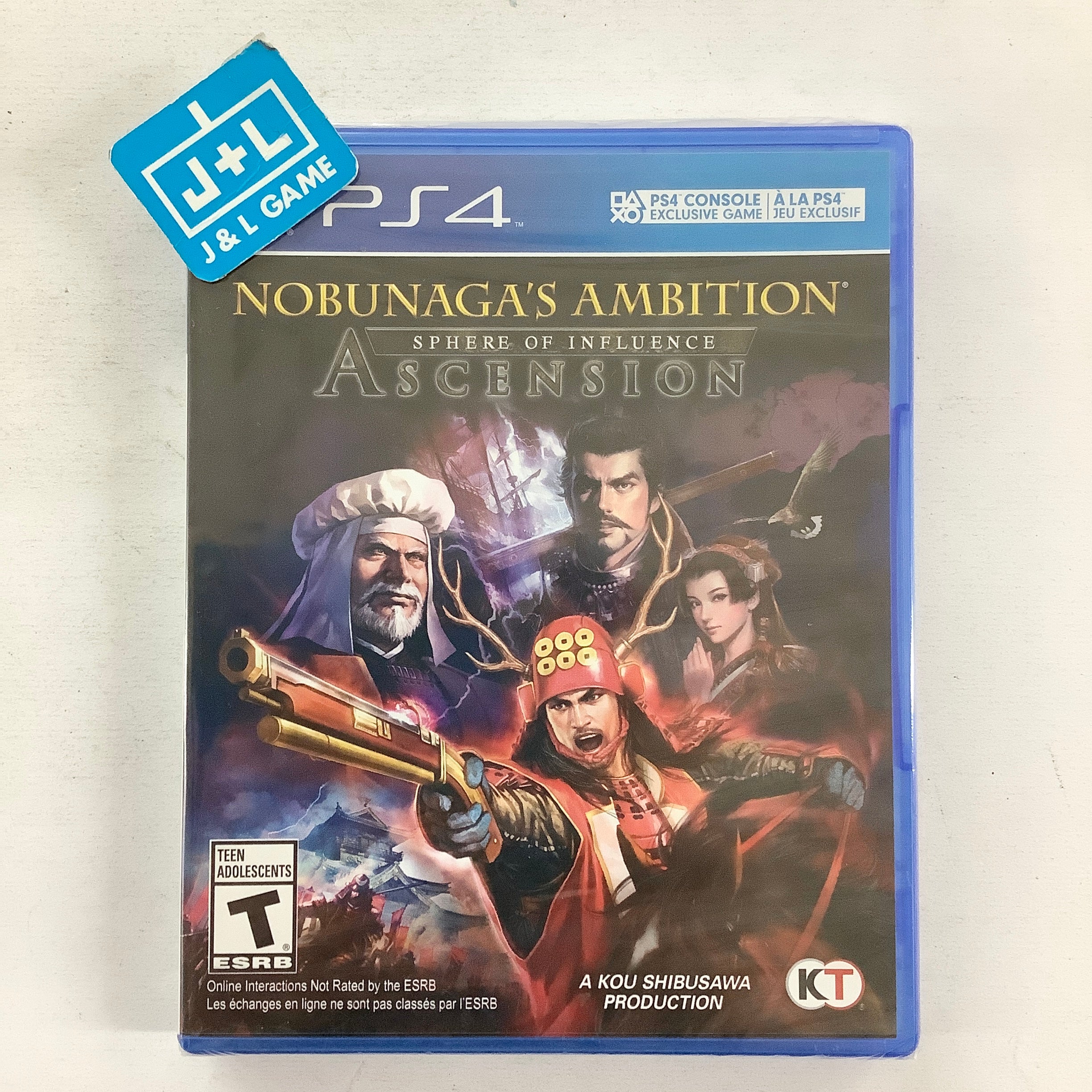Nobunaga's Ambition: Sphere of Influence - Ascension - (PS4) PlayStation 4 Video Games Koei Tecmo Games