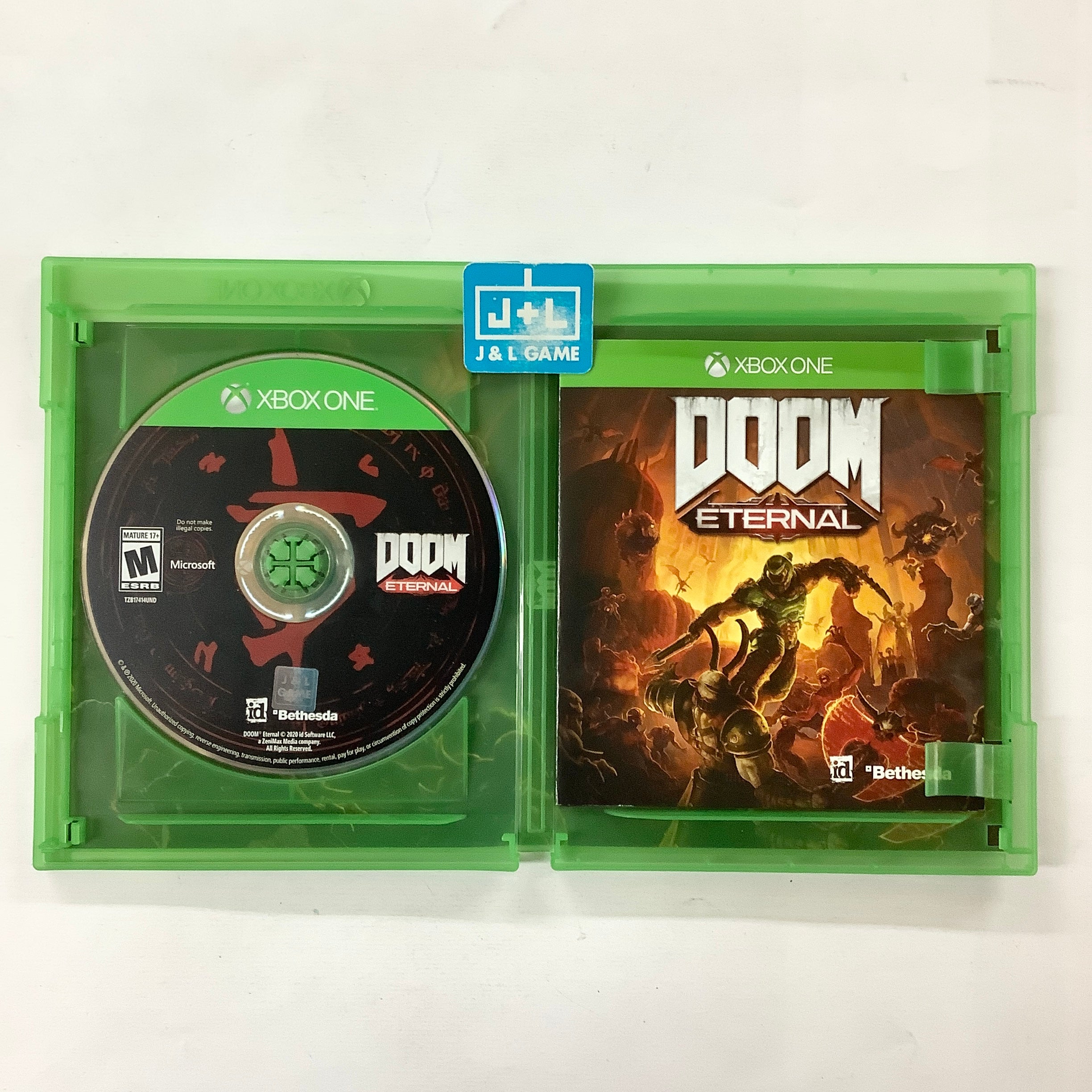 Doom Eternal - (XB1) Xbox One [Pre-Owned] Video Games Bethesda   