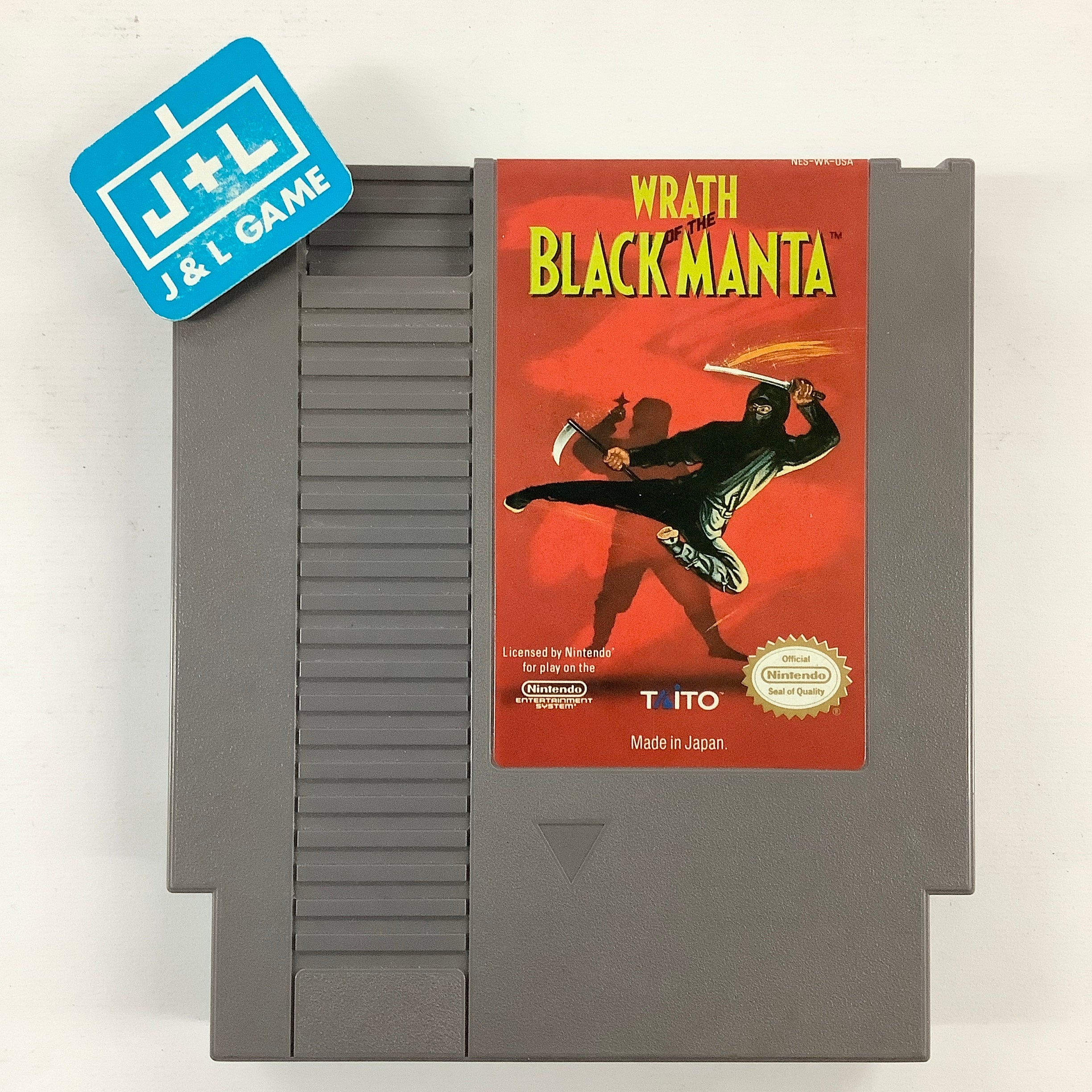 Wrath of the Black Manta - (NES) Nintendo Entertainment System [Pre-Owned] Video Games Taito Corporation   