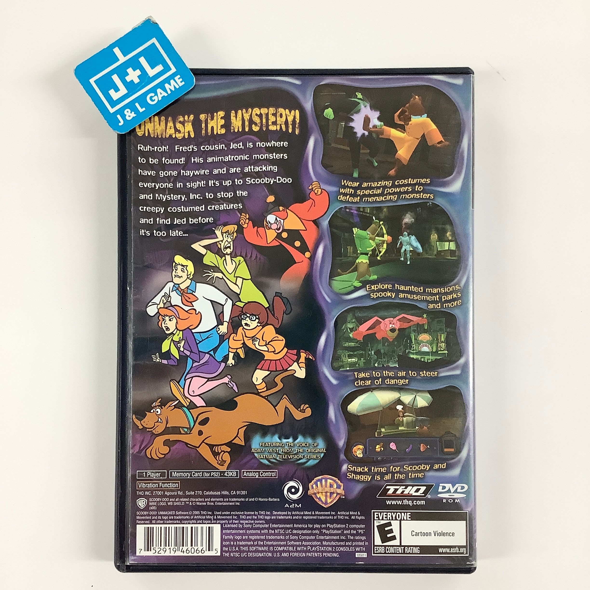 Scooby-Doo! Unmasked - (PS2) PlayStation 2 [Pre-Owned] Video Games THQ