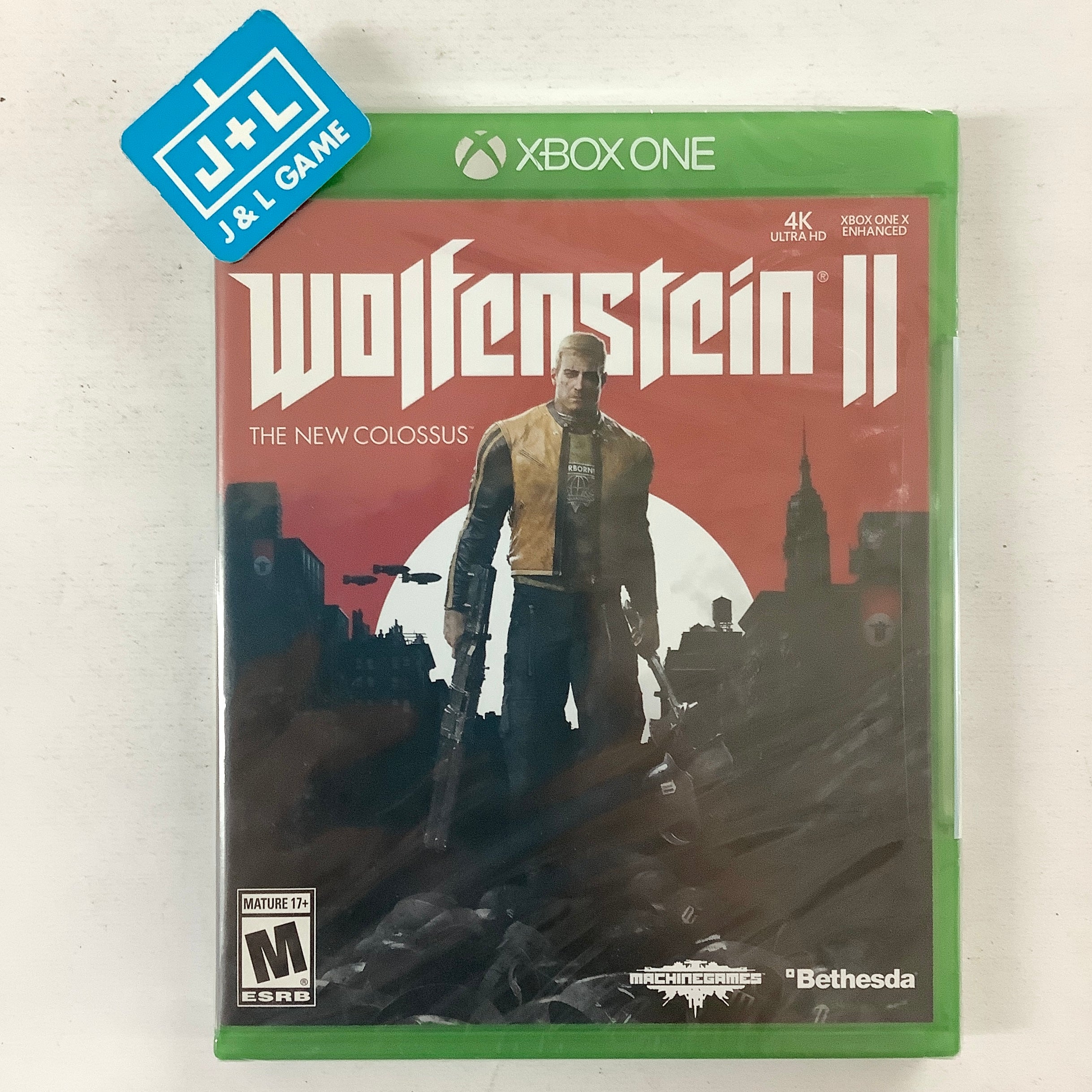 Wolfenstein II: The New Colossus - (XB1) Xbox One Video Games Bethesda   