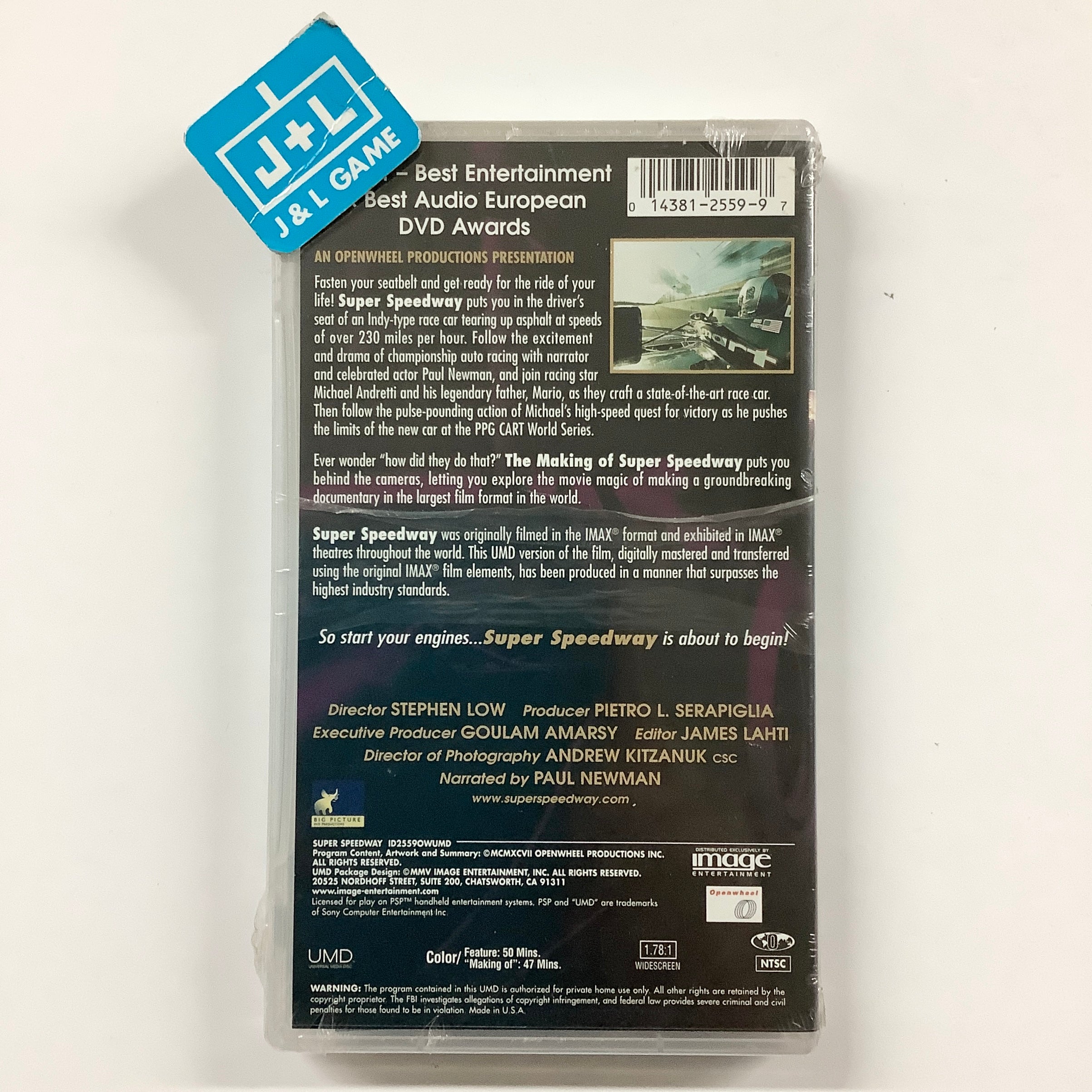 Super Speedway - PSP UMD Video Home Sony Pictures