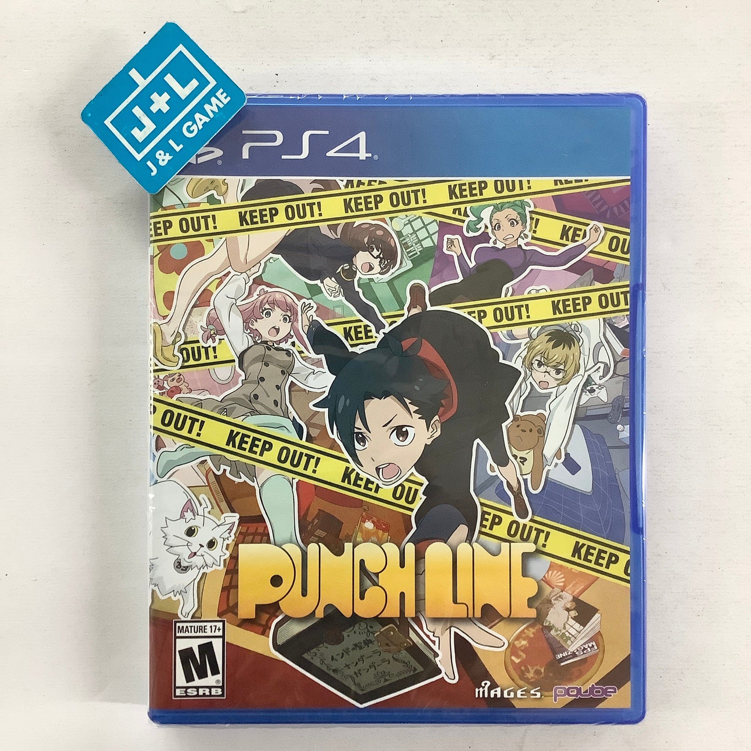 Punch Line - (PS4) PlayStation 4 Video Games PQube