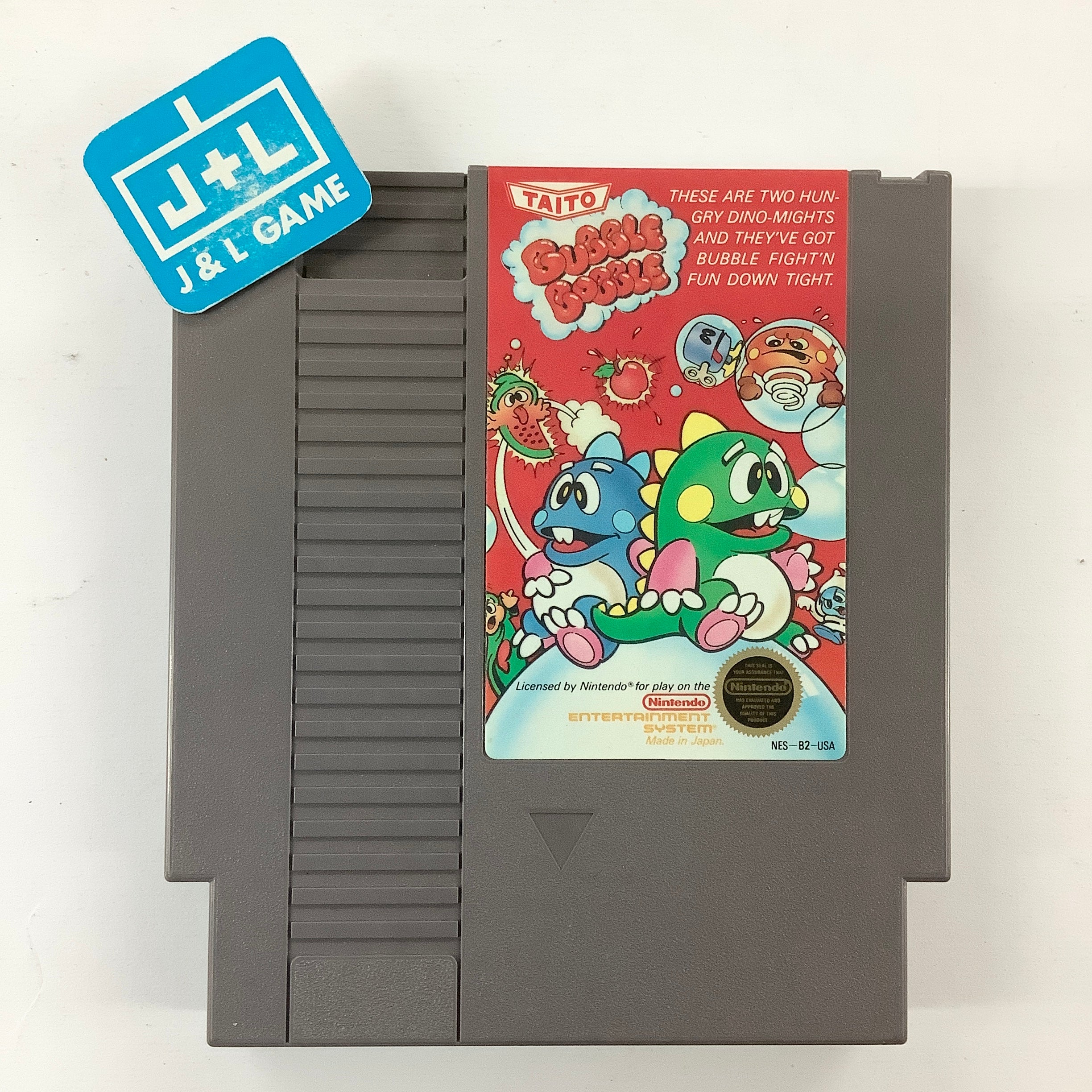 Bubble Bobble - (NES) Nintendo Entertainment System [Pre-Owned] Video Games Taito Corporation   