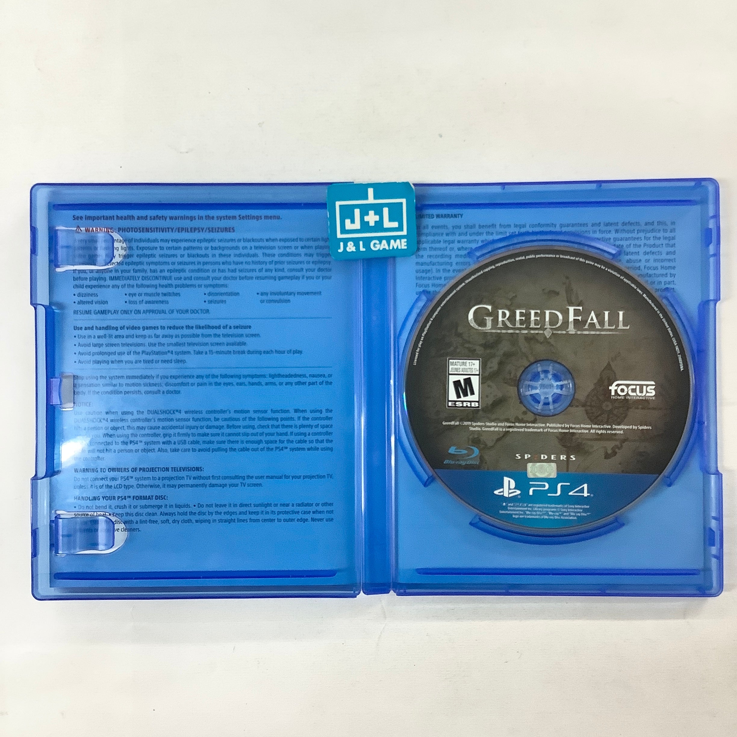 Greedfall - (PS4) PlayStation 4 [Pre-Owned] Video Games Maximum Games   