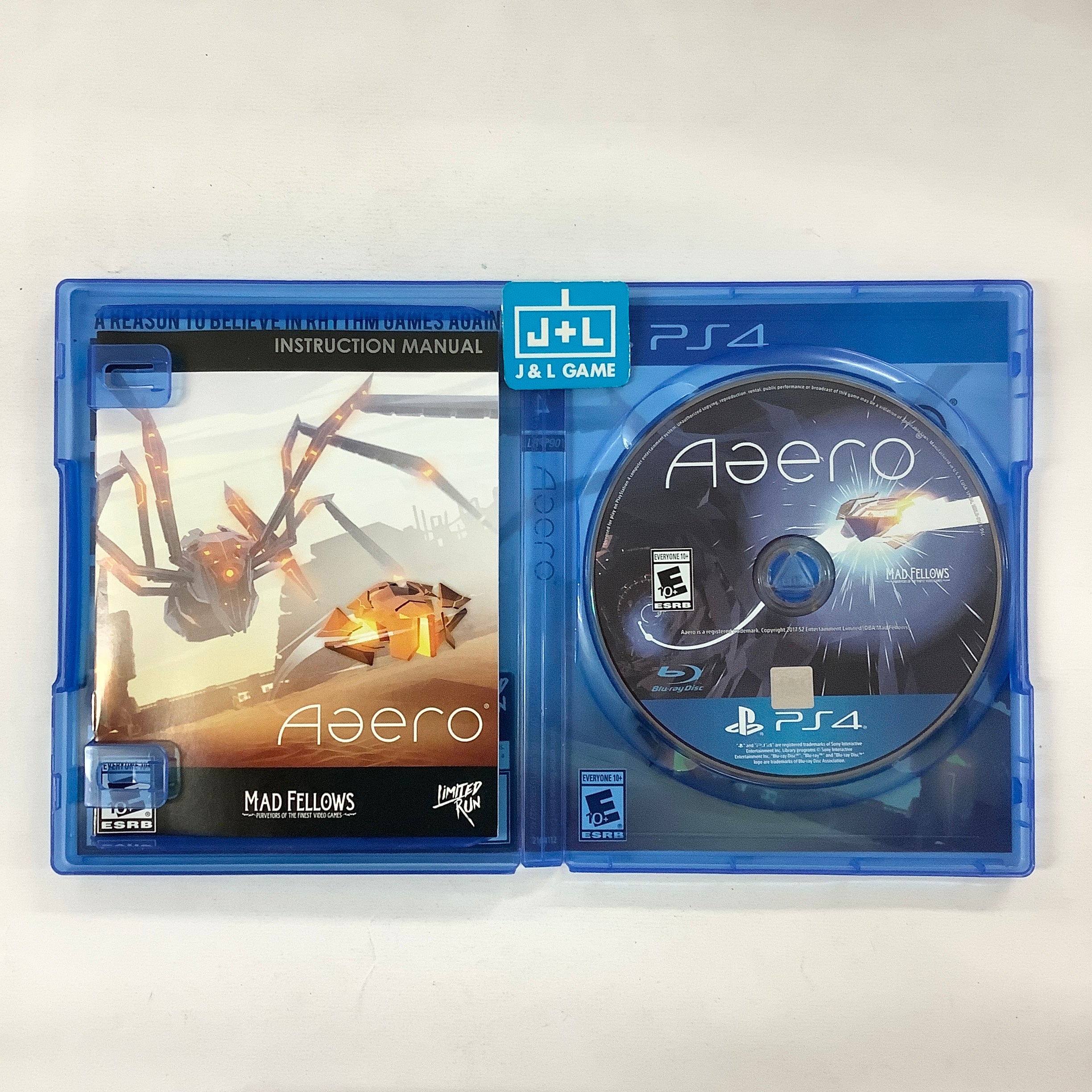 AAERO sur PS4 - PlayStation 4 - Neuf sous blister - Limited Run Games - Jeux vidéo