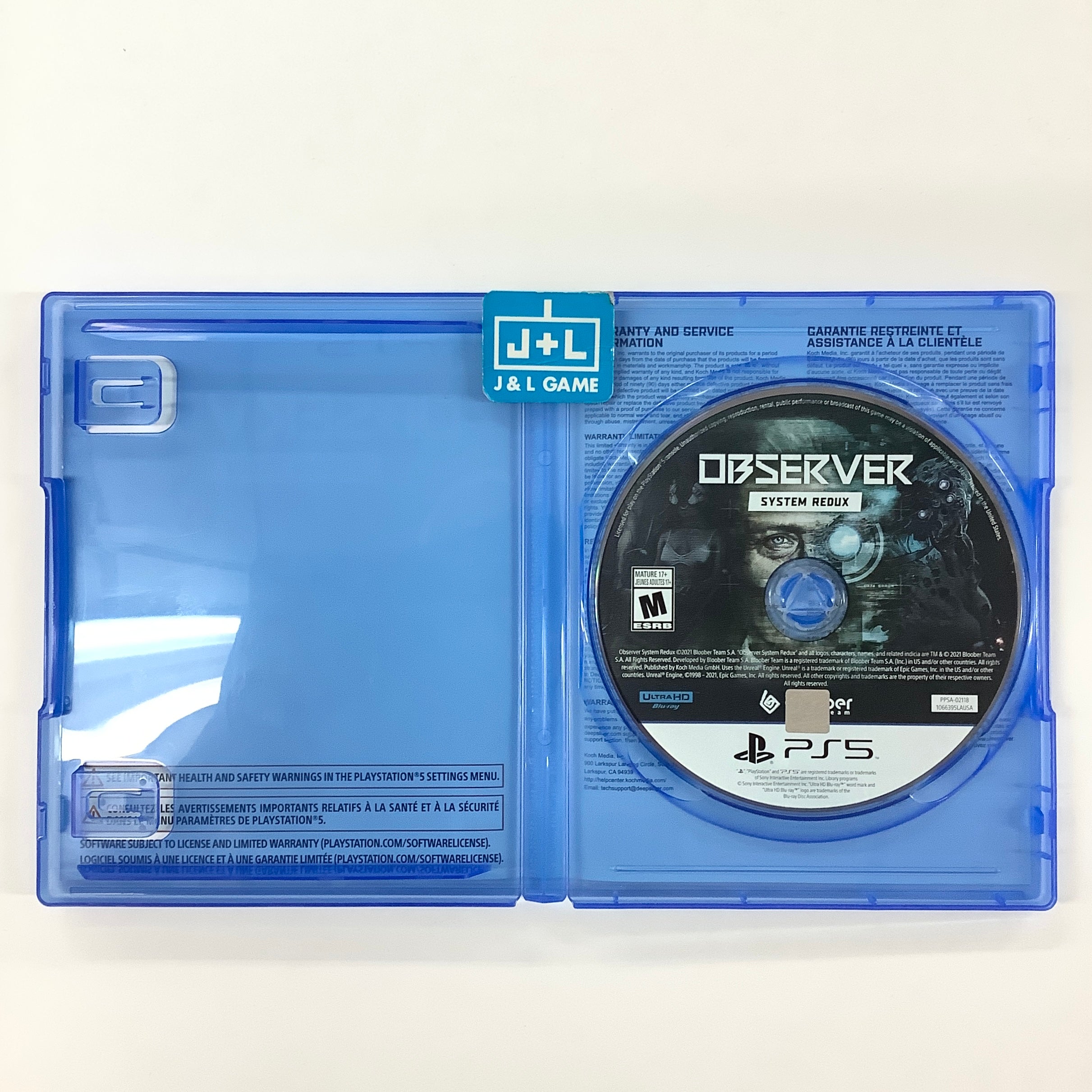 Observer: System Redux - (PS5) PlayStation 5 [Pre-Owned] Video Games Bloober Team