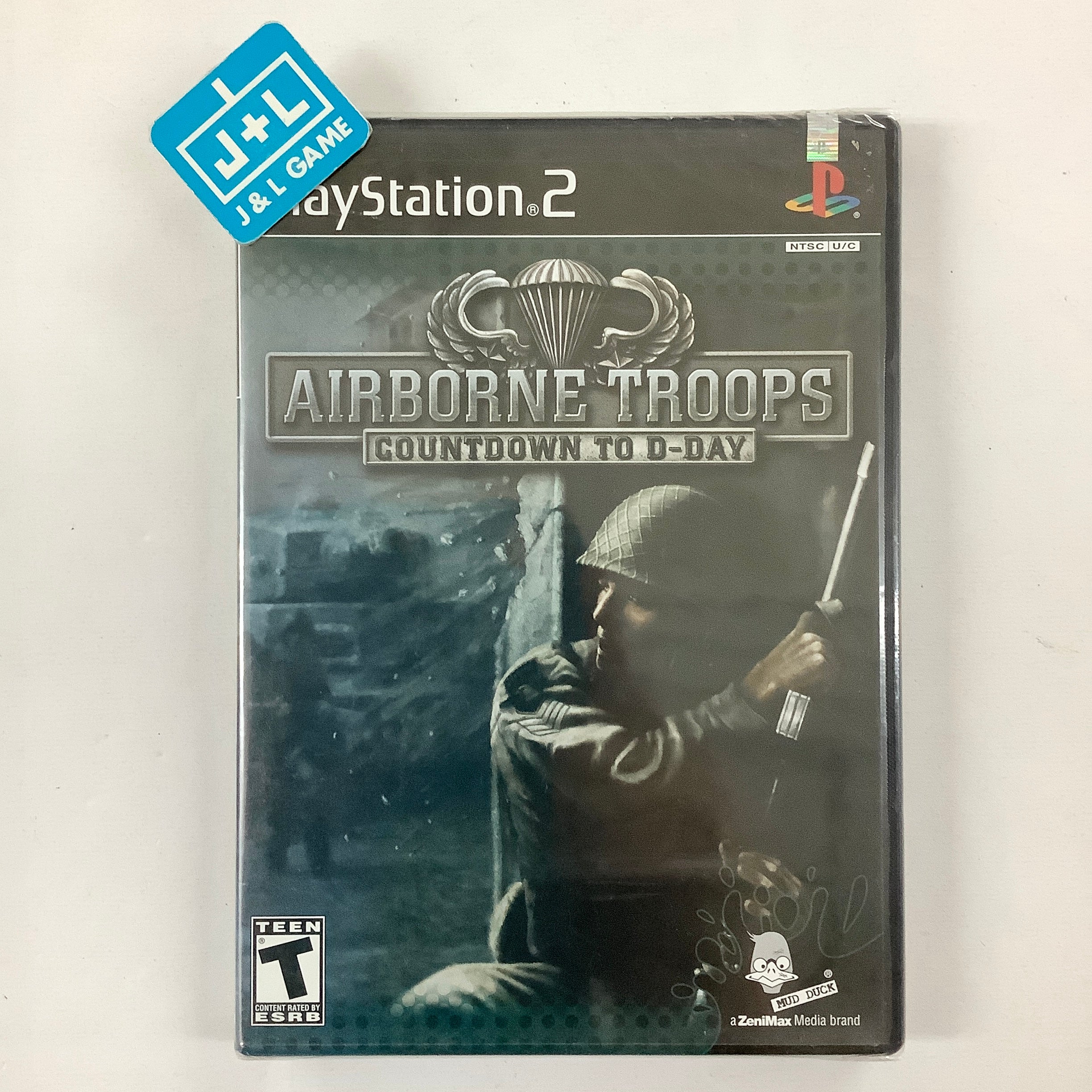 Airborne Troops: Countdown to D-Day - (PS2) PlayStation 2 Video Games Mud Duck Productions   