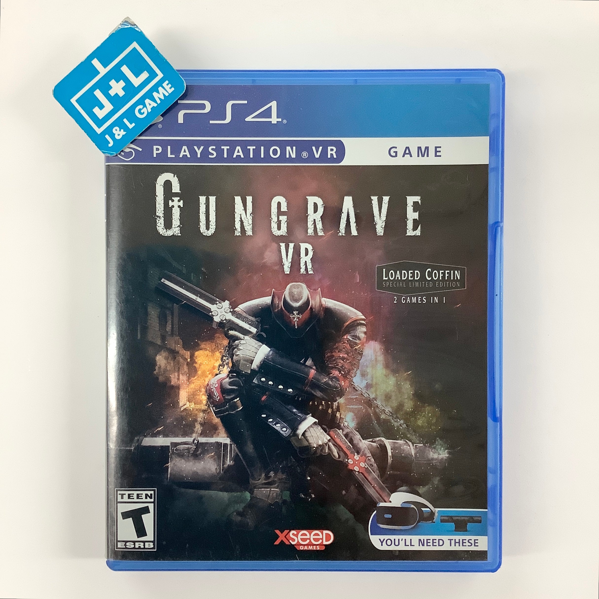 Gungrave VR (Loaded Coffin Edition) (PlayStation VR) - (PS4) PlayStation 4 [Pre-Owned] Video Games XSEED Games
