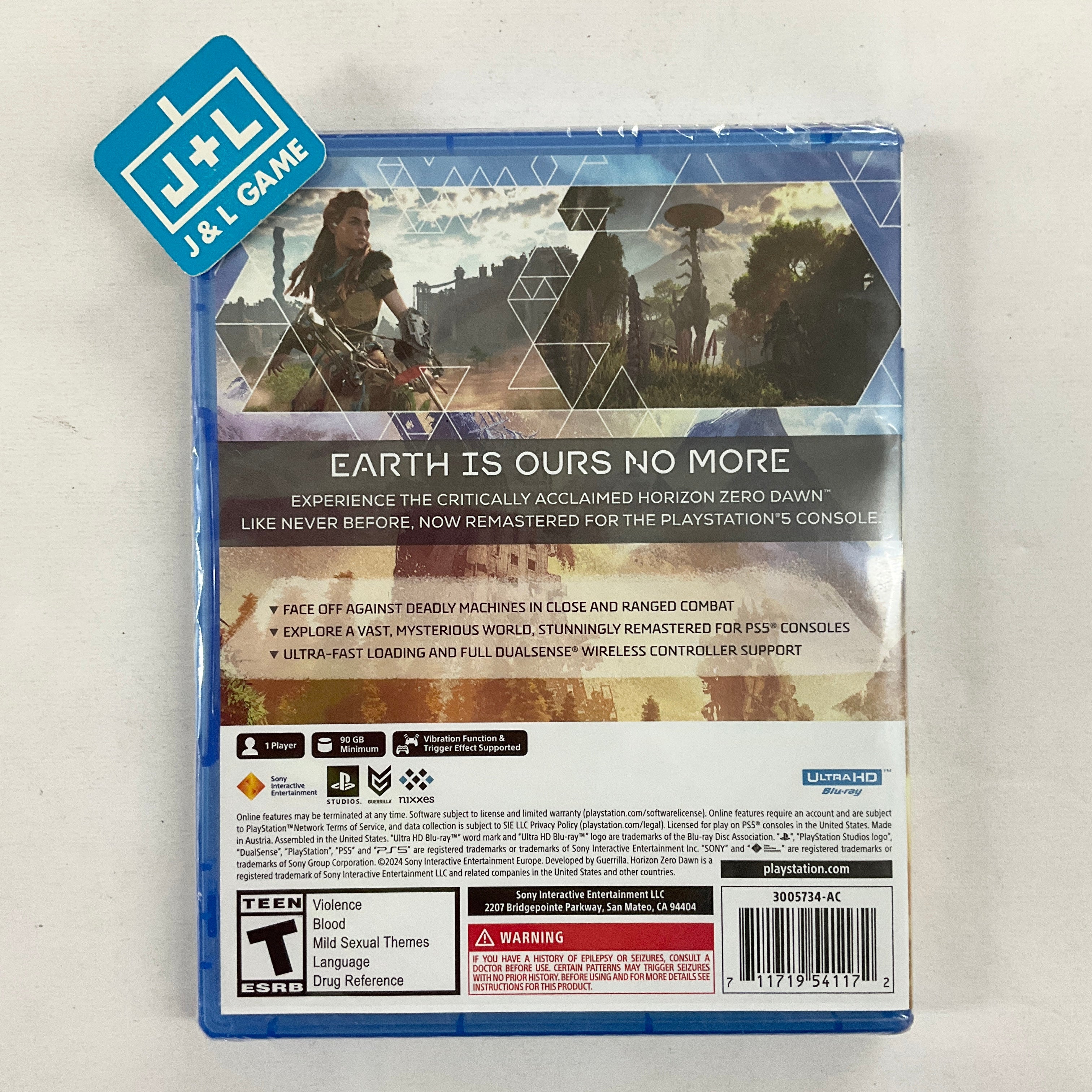 Horizon Zero Dawn Remastered - (PS5) PlayStation 5 Video Games PlayStation Studios   