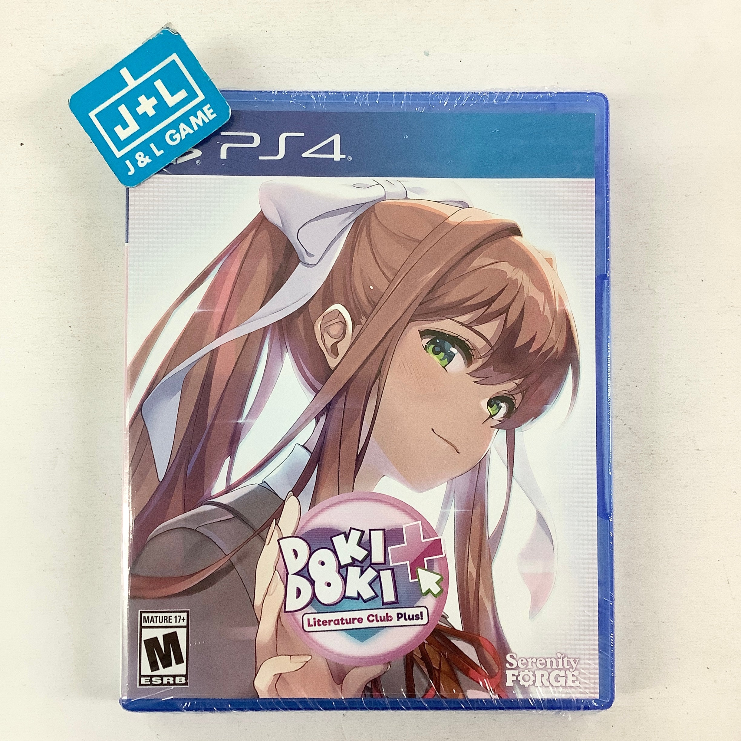 Doki Doki Literature Club Plus! (Premium Physical Edition) – (PS4) PlayStation 4 Video Games Serenity Forge