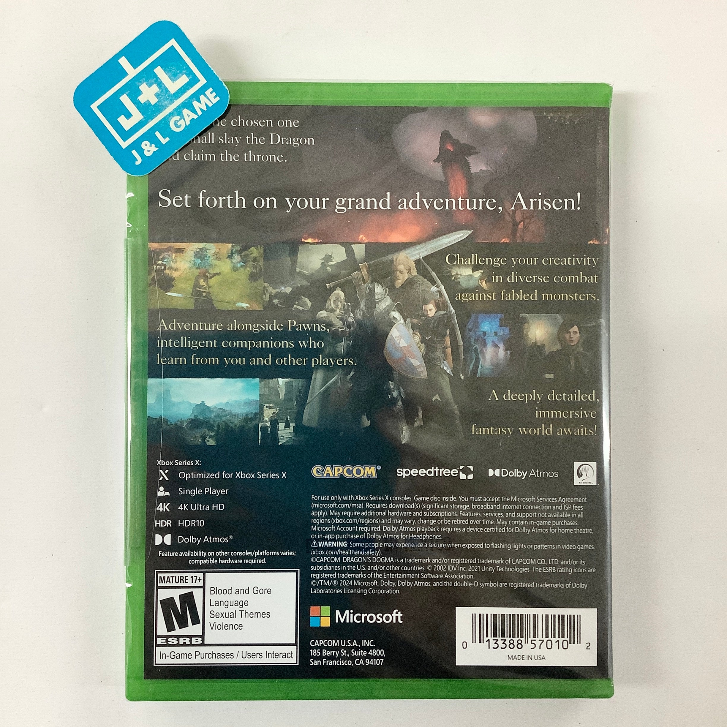 Dragon's Dogma 2 - (XSX) Xbox Series X Video Games Capcom   