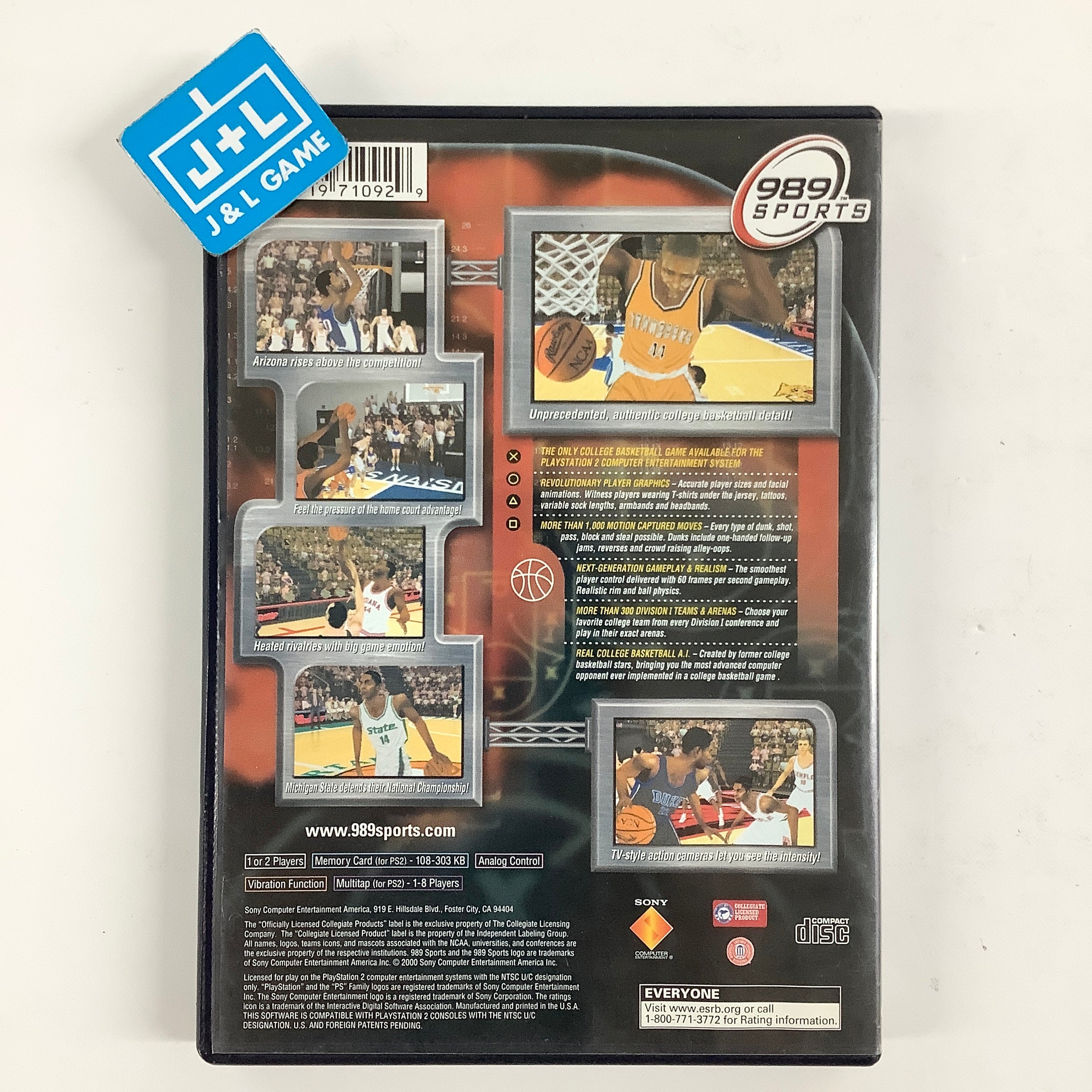 NCAA Final Four 2001 - (PS2) PlayStation 2 [Pre-Owned] Video Games SCEA