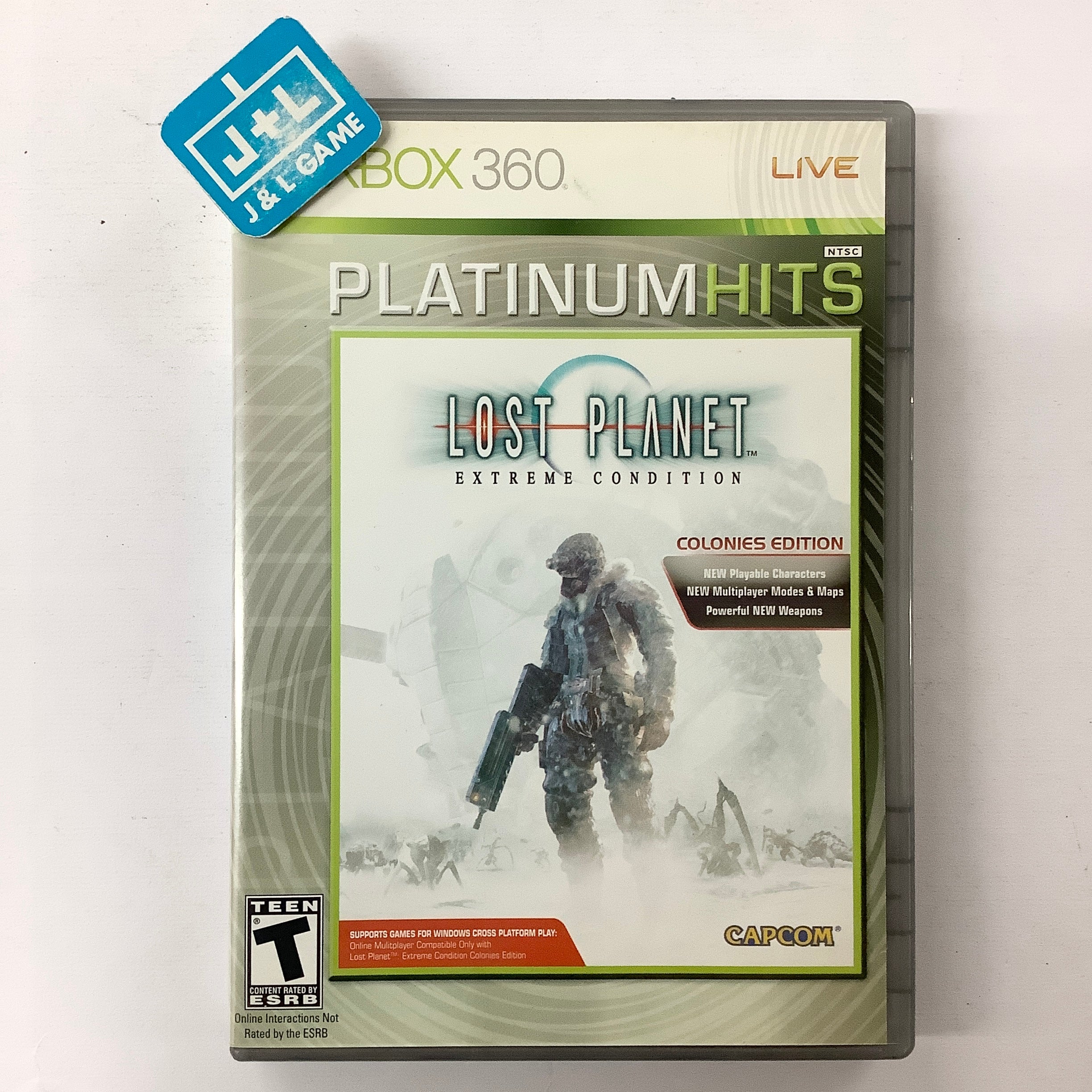 Lost Planet: Extreme Condition Colonies Edition (Platinum Hits) - Xbox 360 [Pre-Owned] Video Games Capcom   