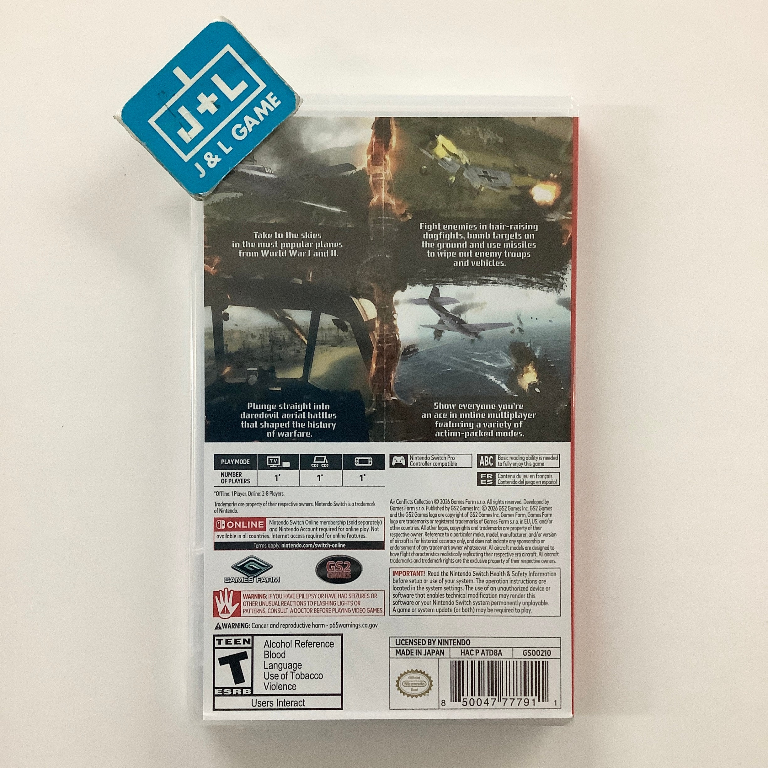 Air Conflicts Collection - (NSW) Nintendo Switch | J&L Game
