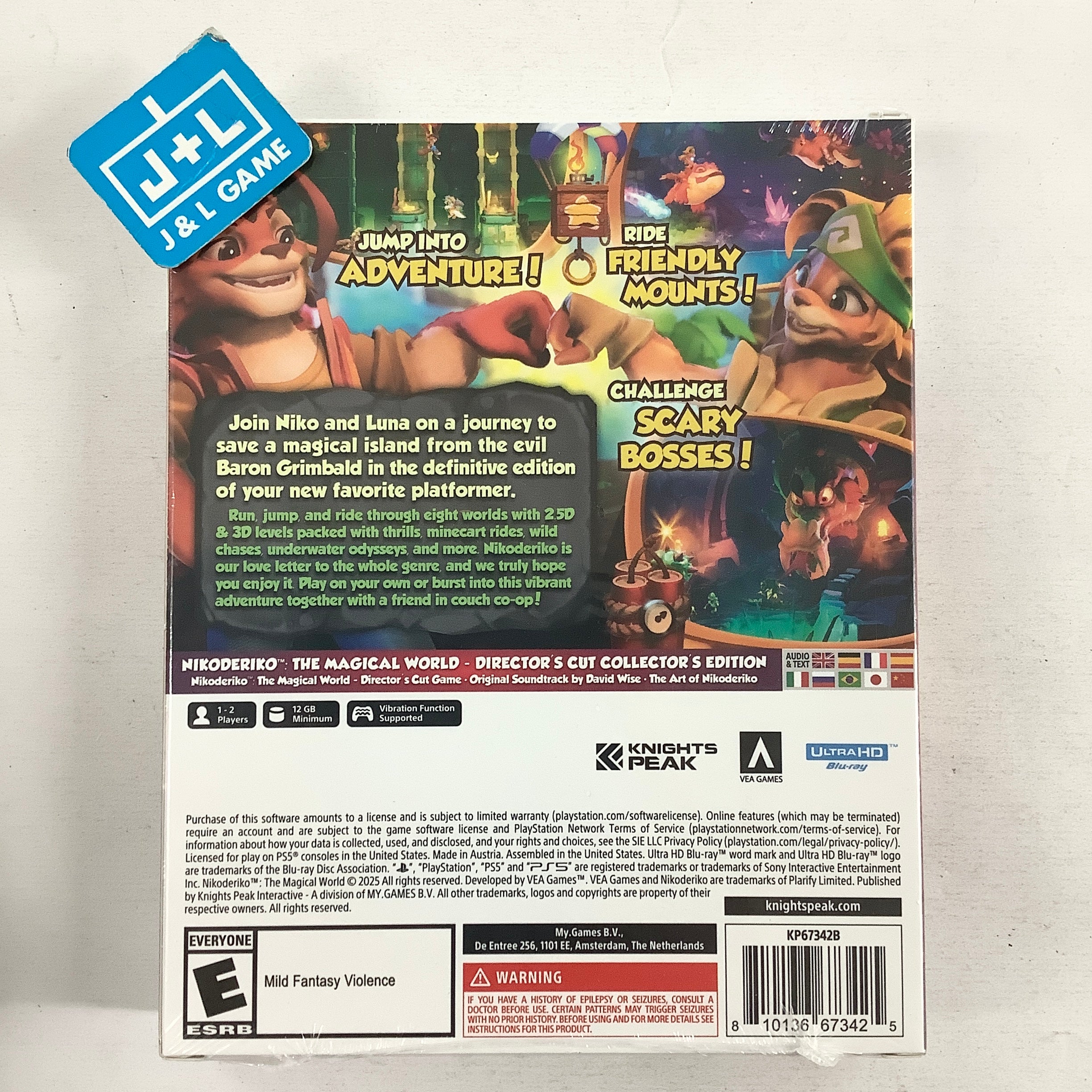 Nikoderiko The Magical World – Director's Cut (Collector's Edition) - (PS5) PlayStation 5 Video Games MY.GAMES