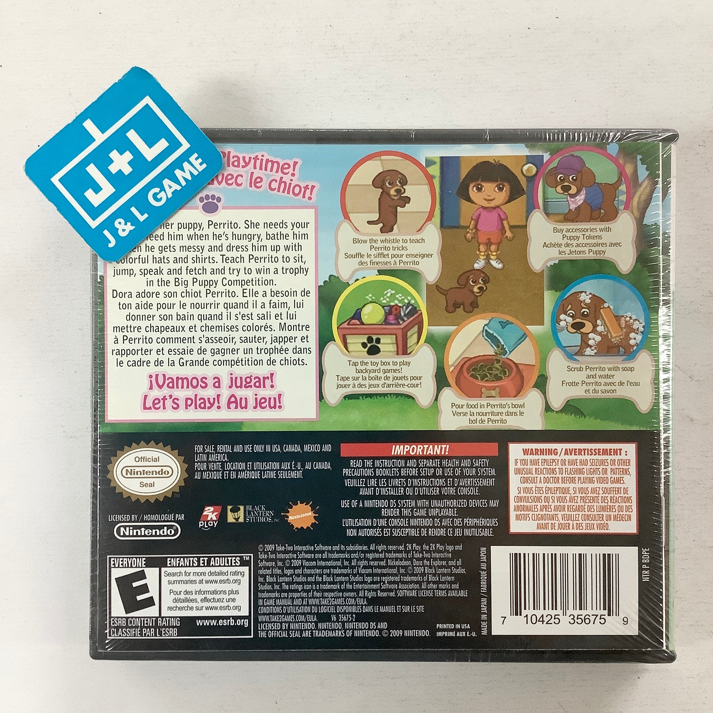 Dora Puppy - (NDS) Nintendo DS Video Games 2K Play   